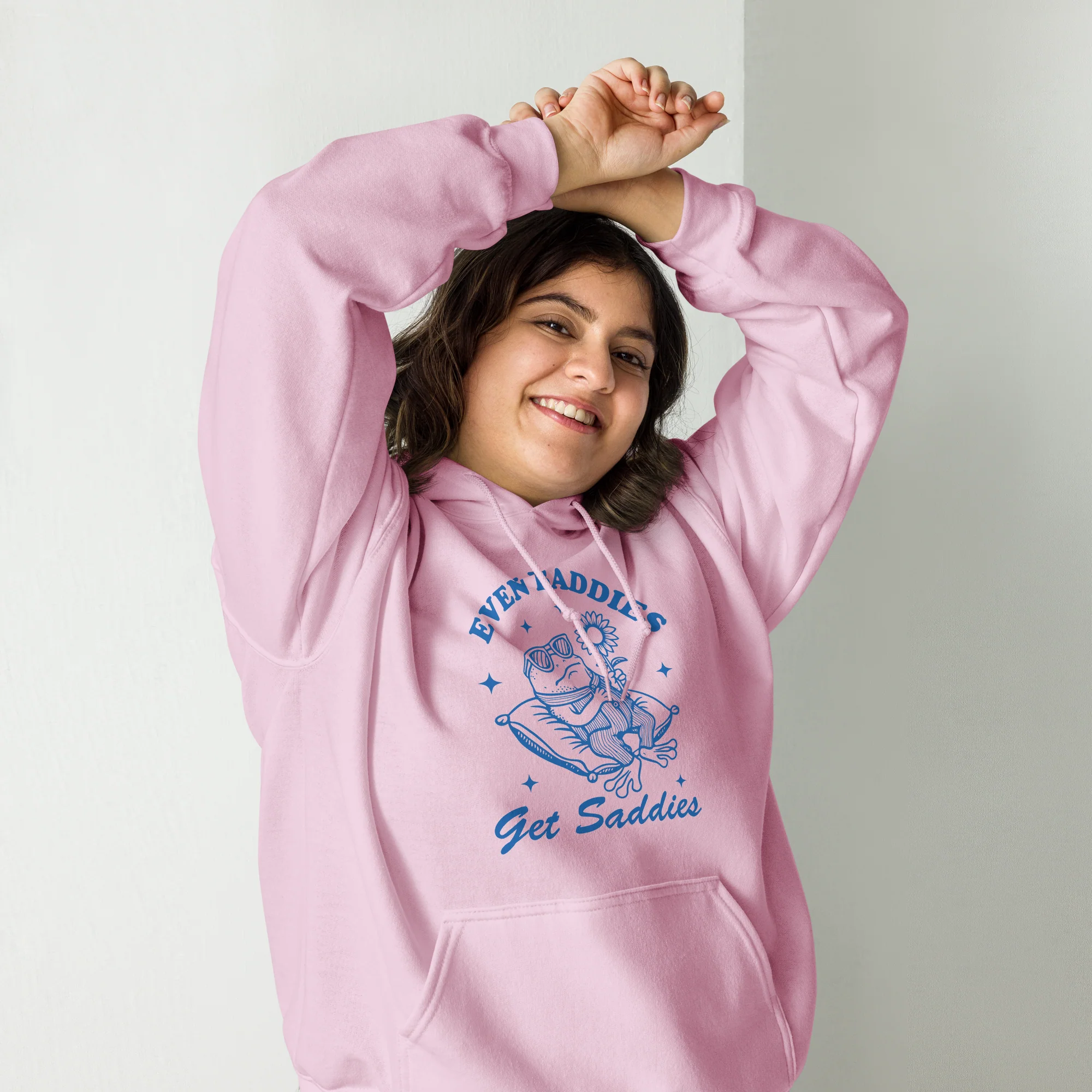 Even Baddies Get Saddies Hoodie - Image 8