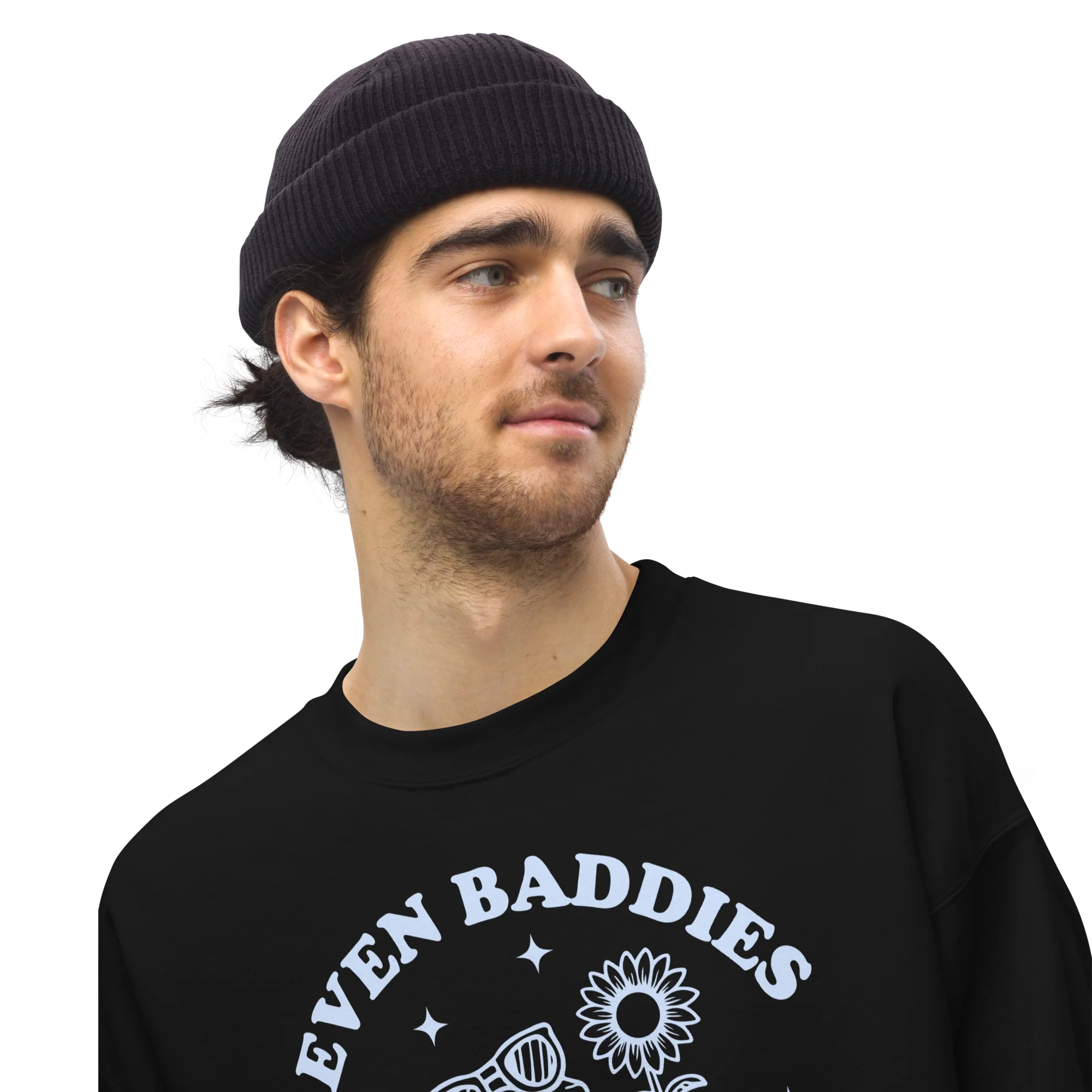 Even Baddies Get Saddies Sweatshirt - Image 10