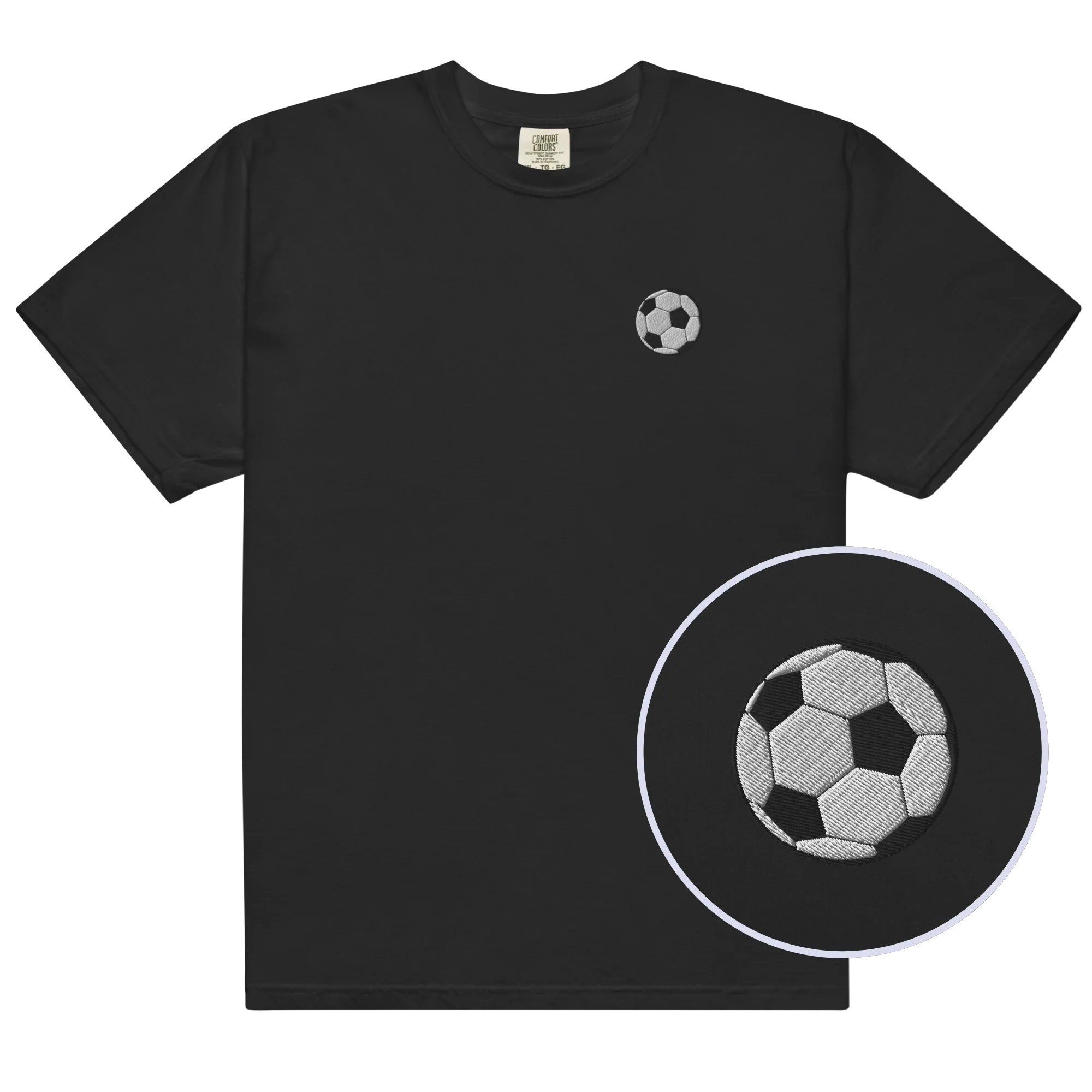 Football Embroidered Classic T-Shirt