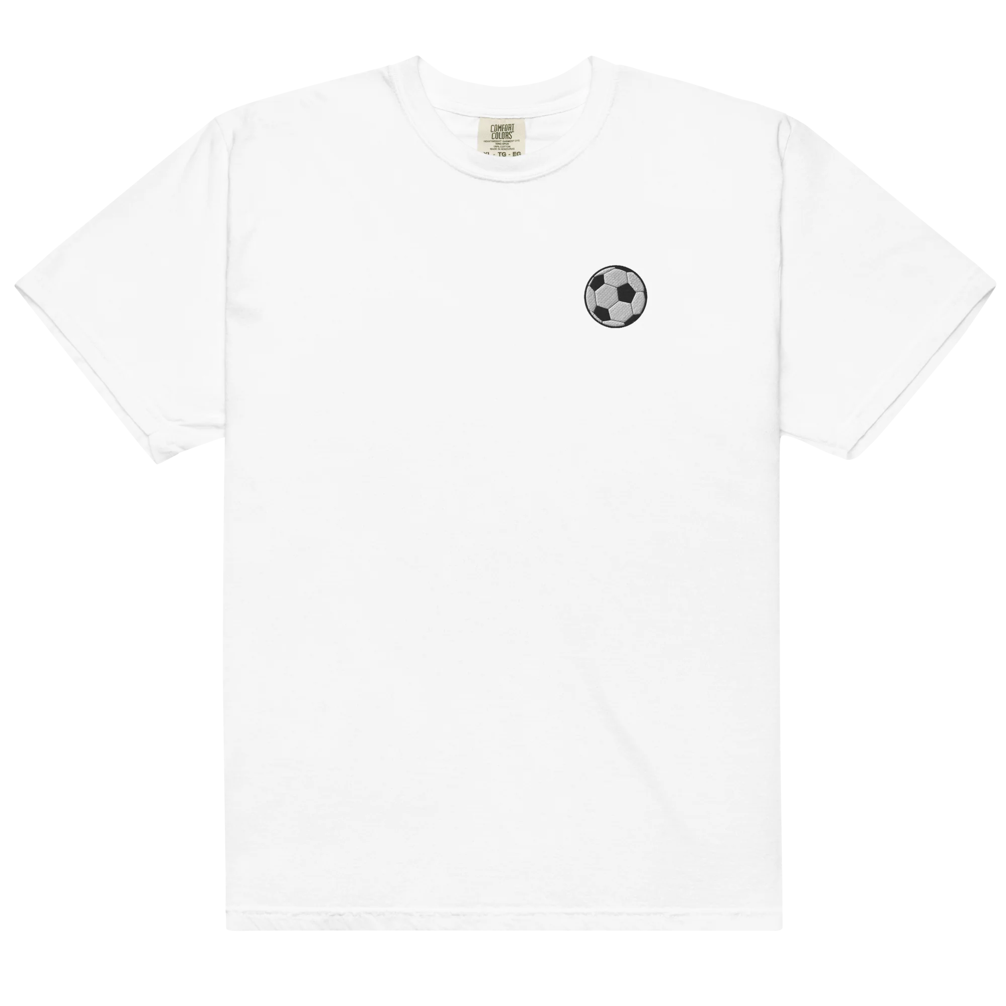 Football Embroidered Classic T-Shirt - Image 3