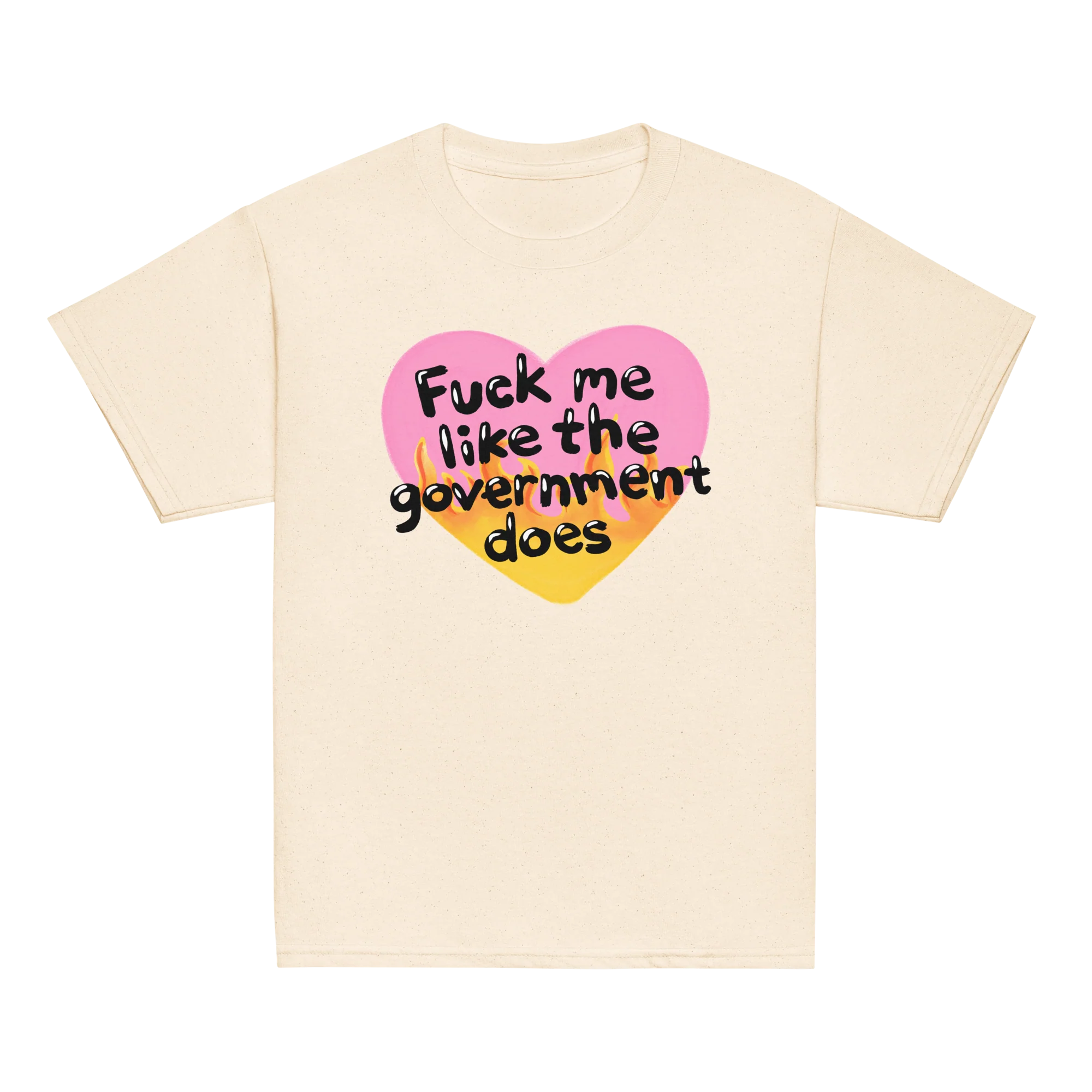 Fuck Me Like The Government Does Baby Tee - Image 5