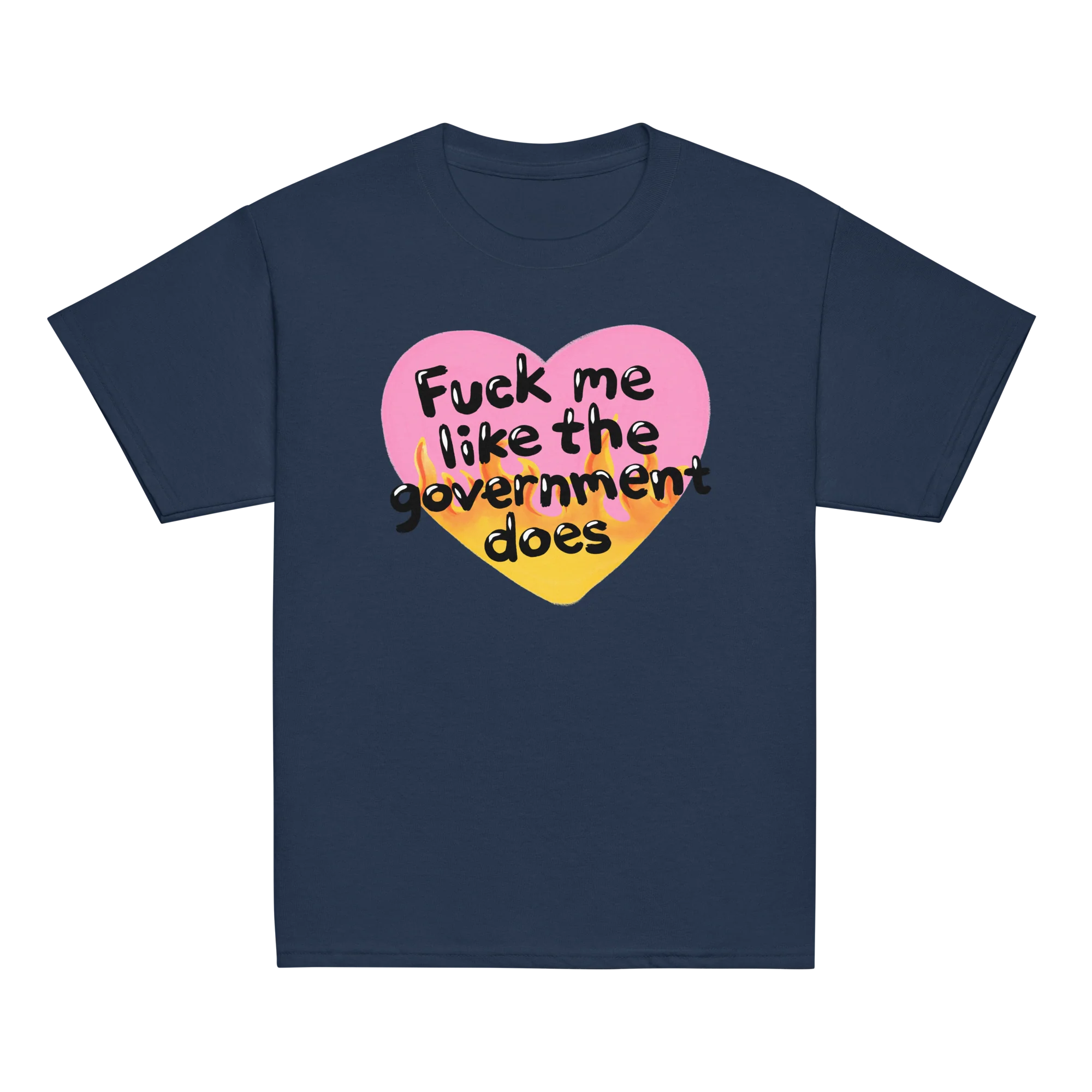 Fuck Me Like The Government Does Baby Tee - Image 8