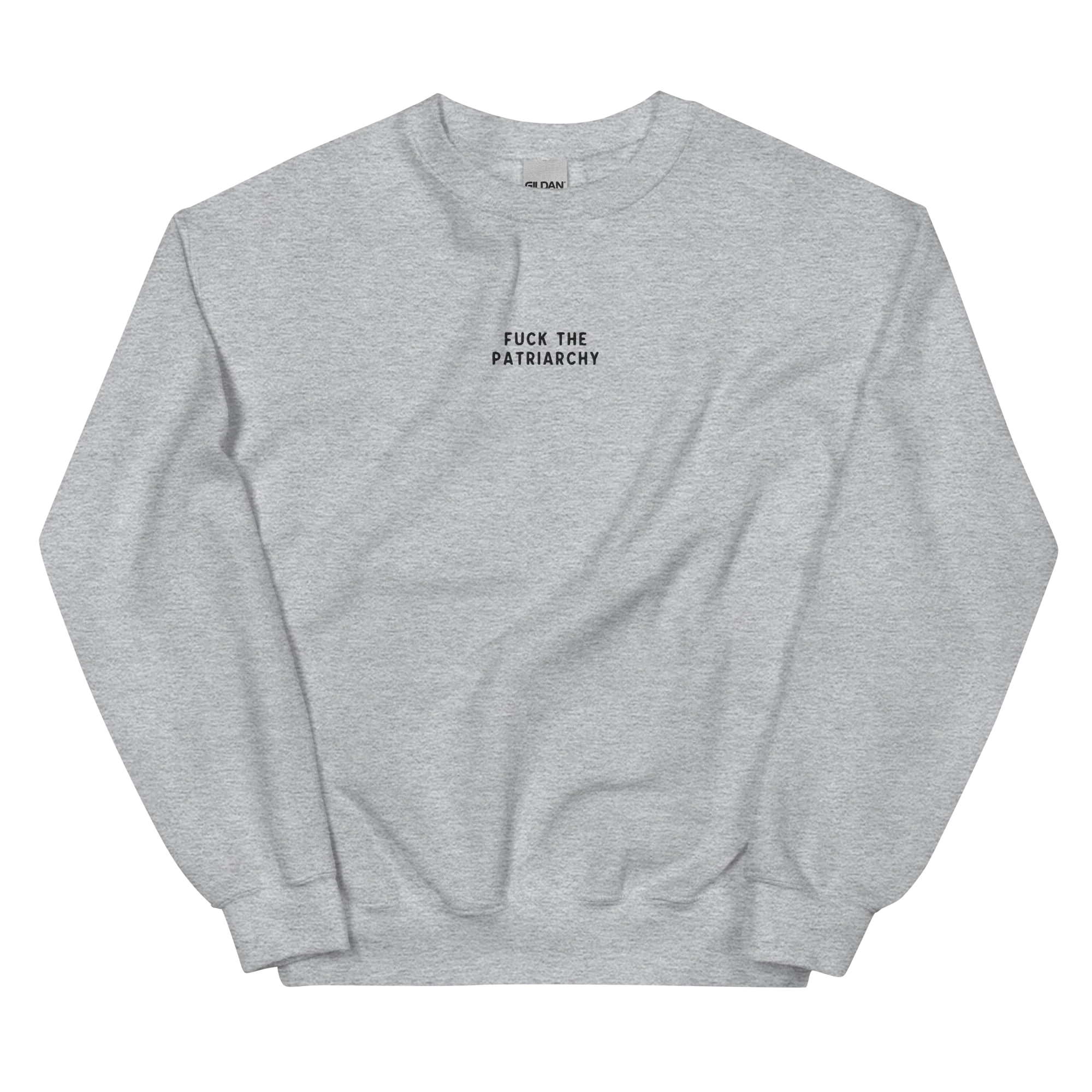 Fuck The Patriarchy Embroidered Sweatshirt - Image 4