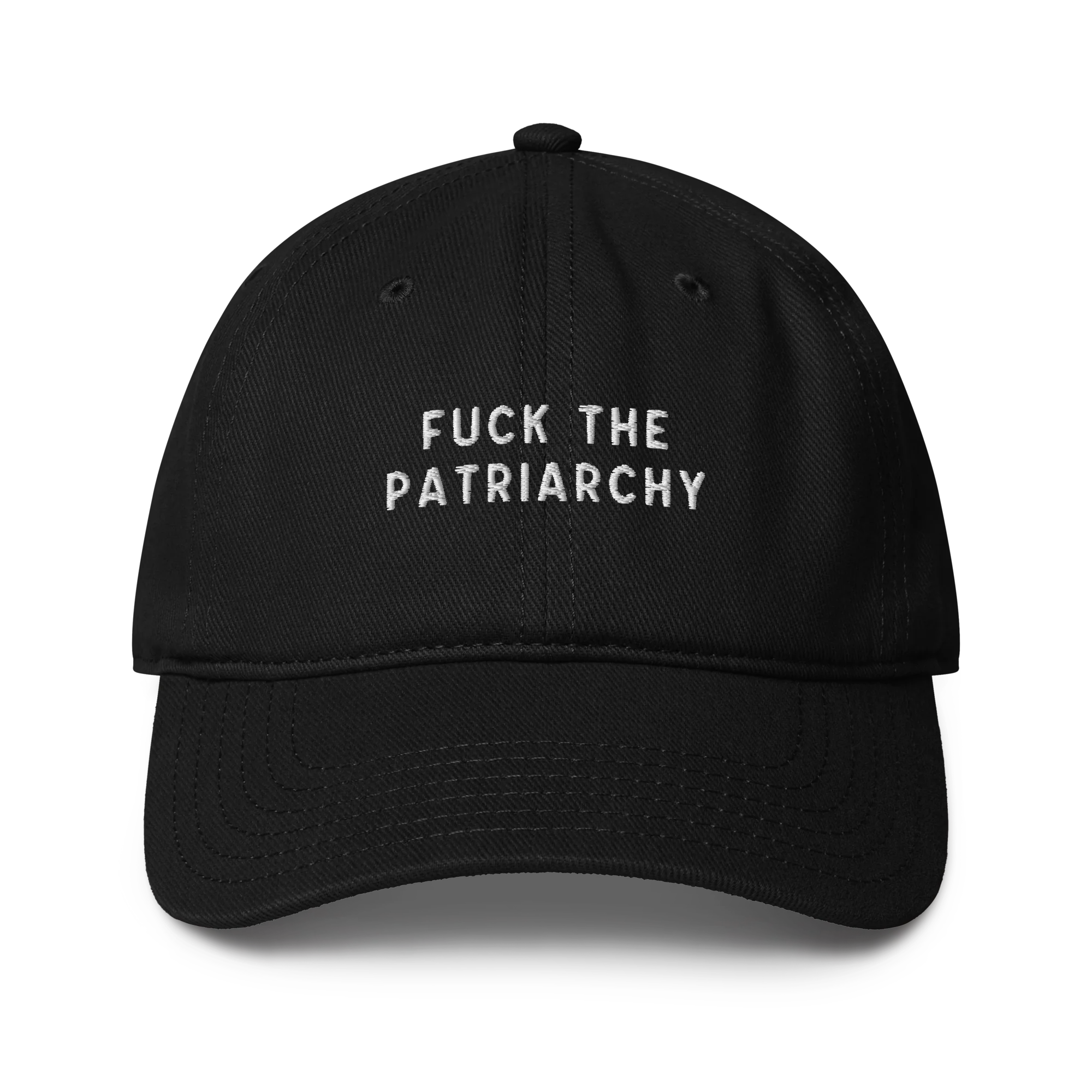 Fuck the Patriarchy Feminist Embroidered Baseball Cap - Image 10