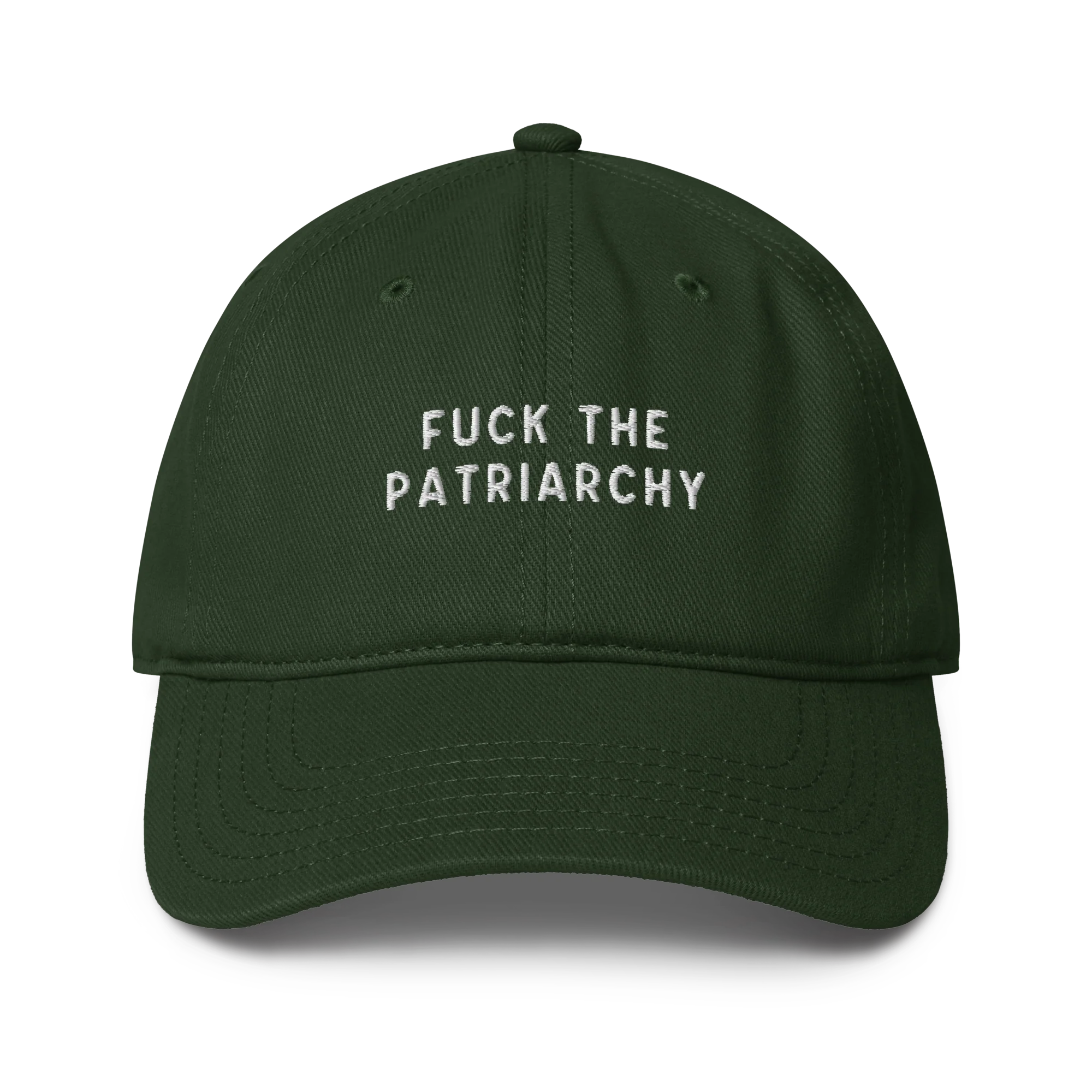 Fuck the Patriarchy Feminist Embroidered Baseball Cap - Image 5
