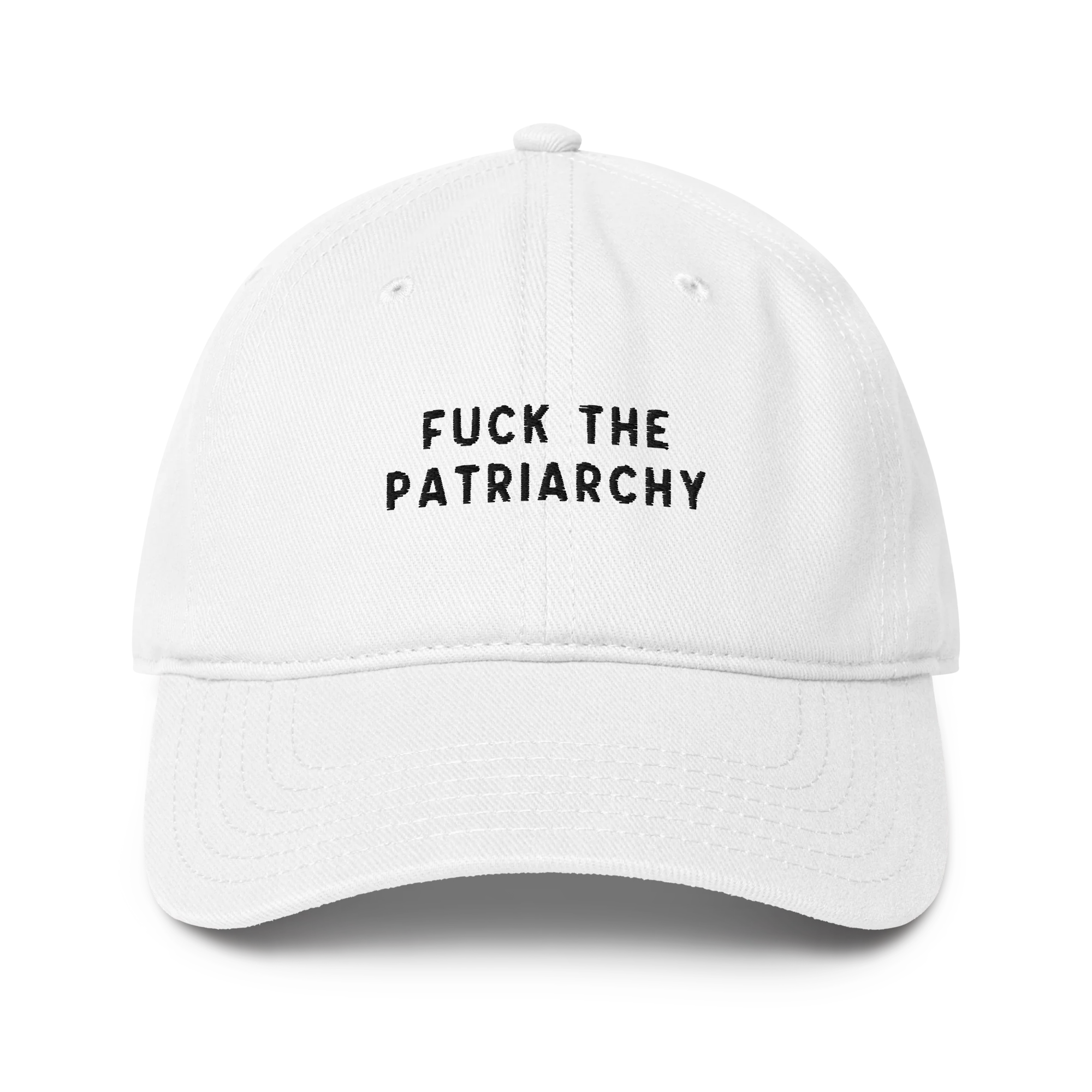 Fuck the Patriarchy Feminist Embroidered Baseball Cap - Image 9