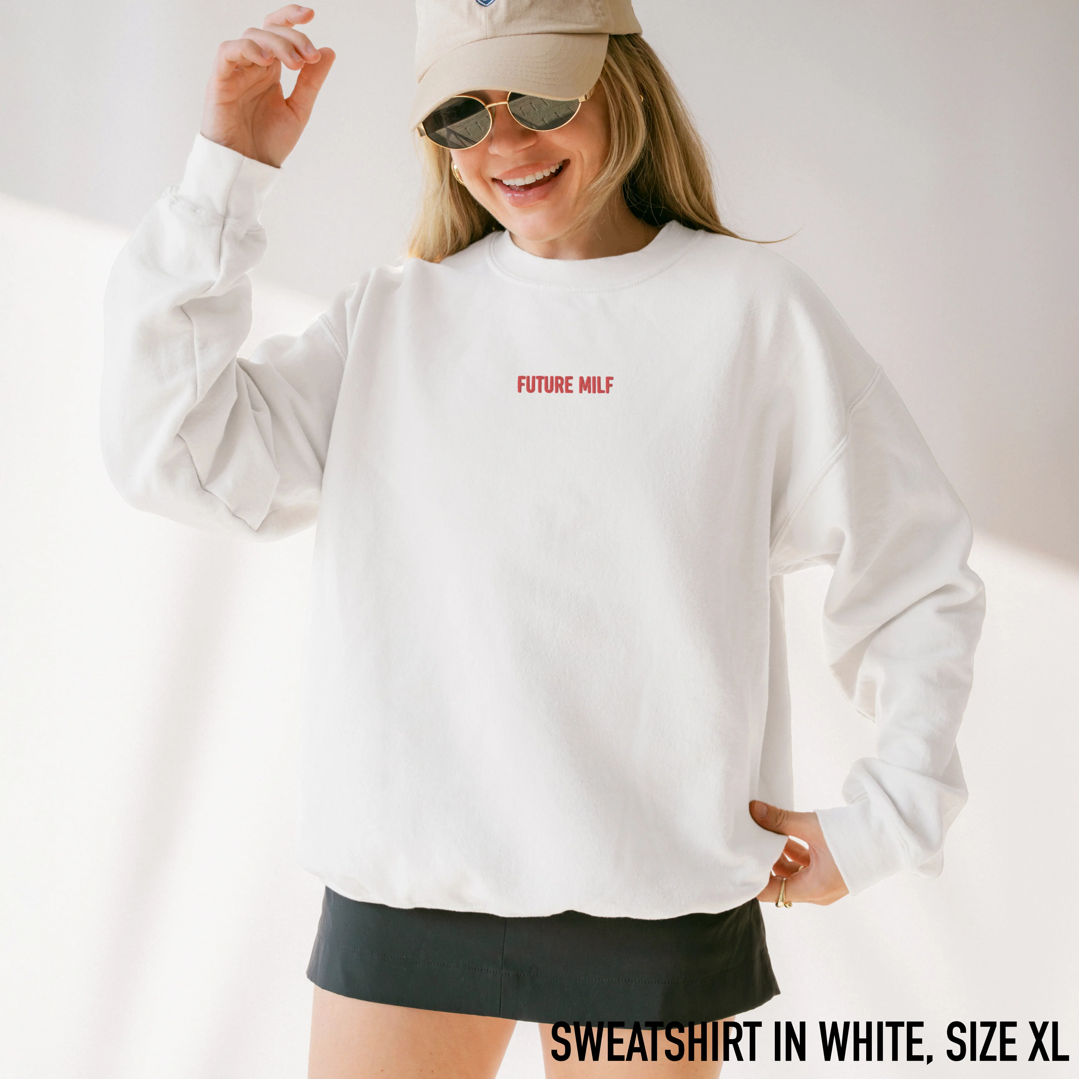 Future MILF Embroidered Sweatshirt - Image 2