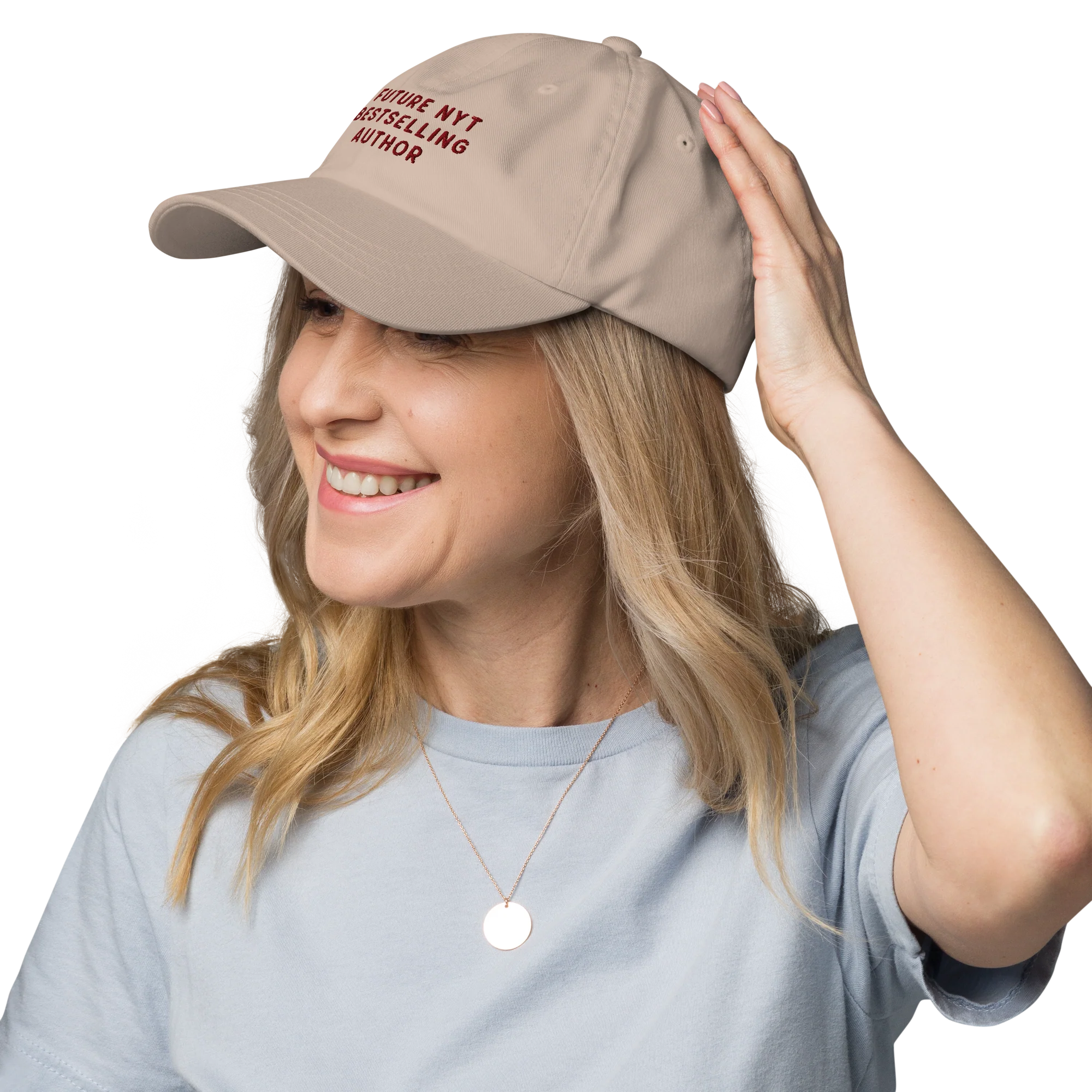 Future NYT Bestselling Author Embroidered Cap - Image 9