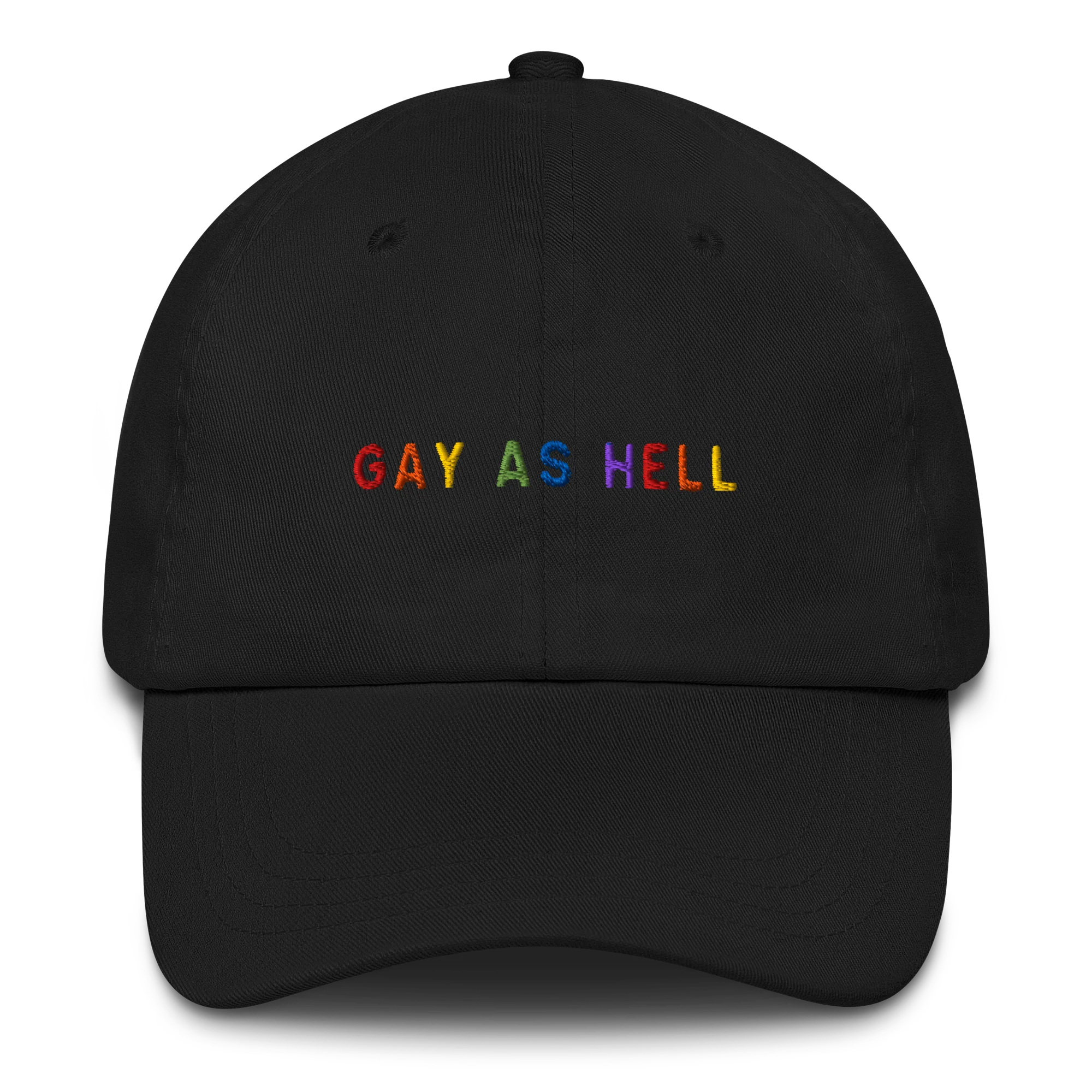 Gay as Hell Pride Embroidered Cap - Image 10