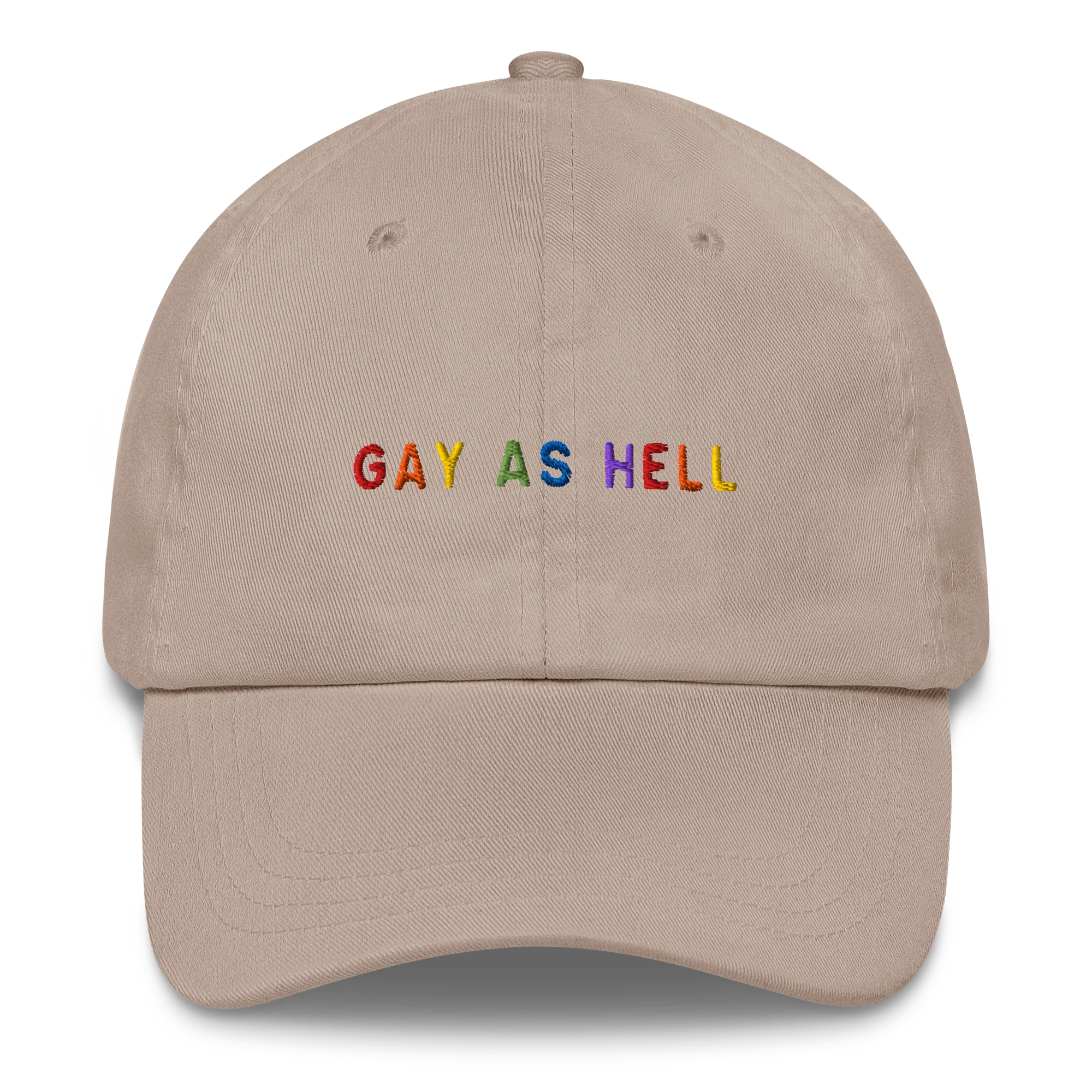 Gay as Hell Pride Embroidered Cap - Image 5