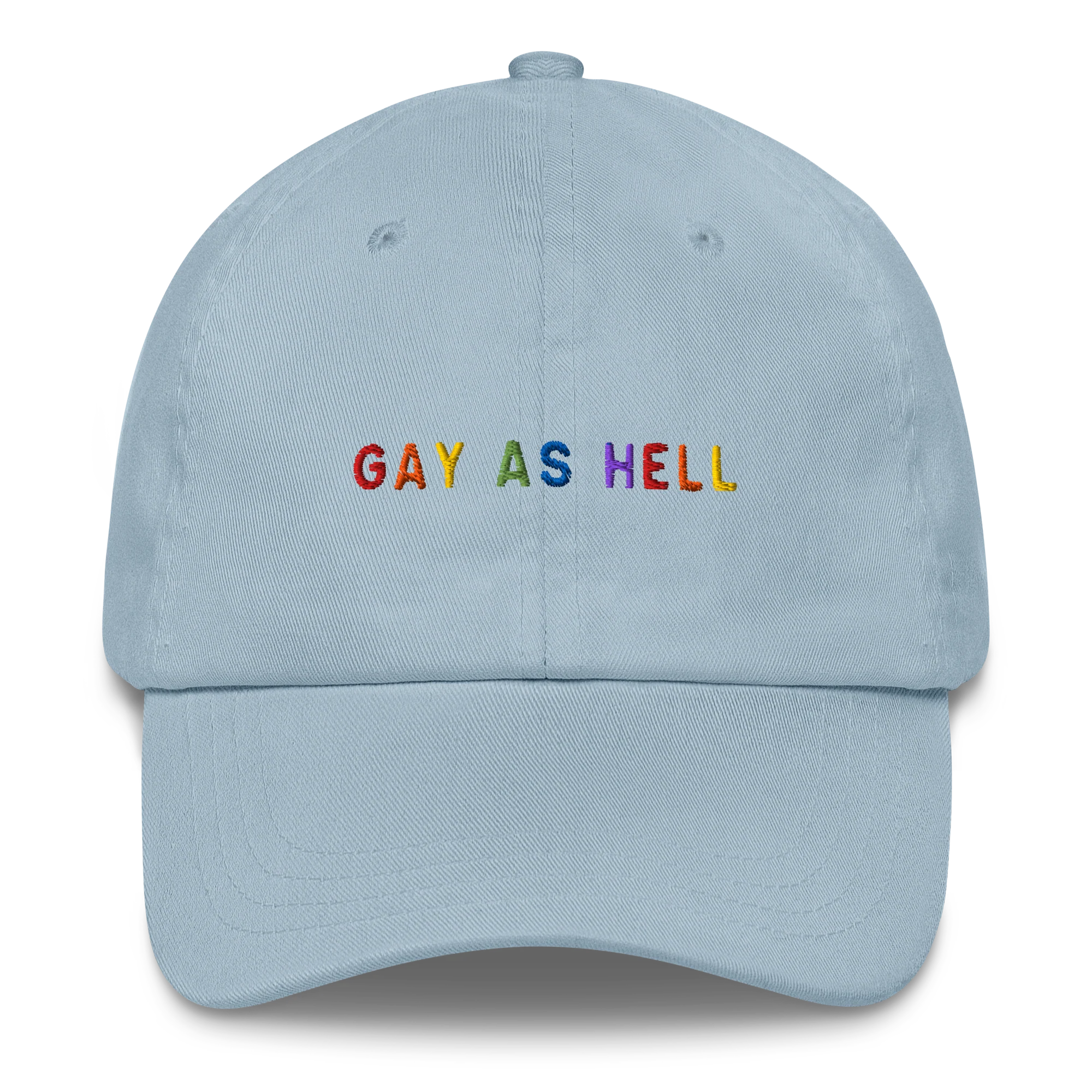 Gay as Hell Pride Embroidered Cap - Image 9