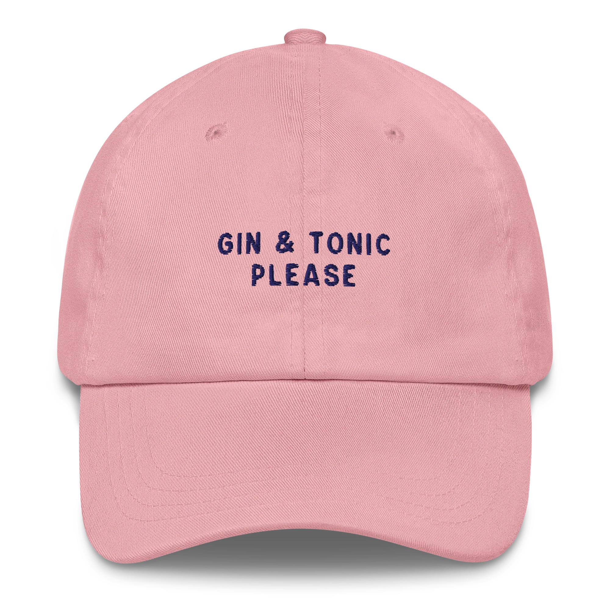 Gin & Tonic Please Cocktail Embroidered Cap - Image 3