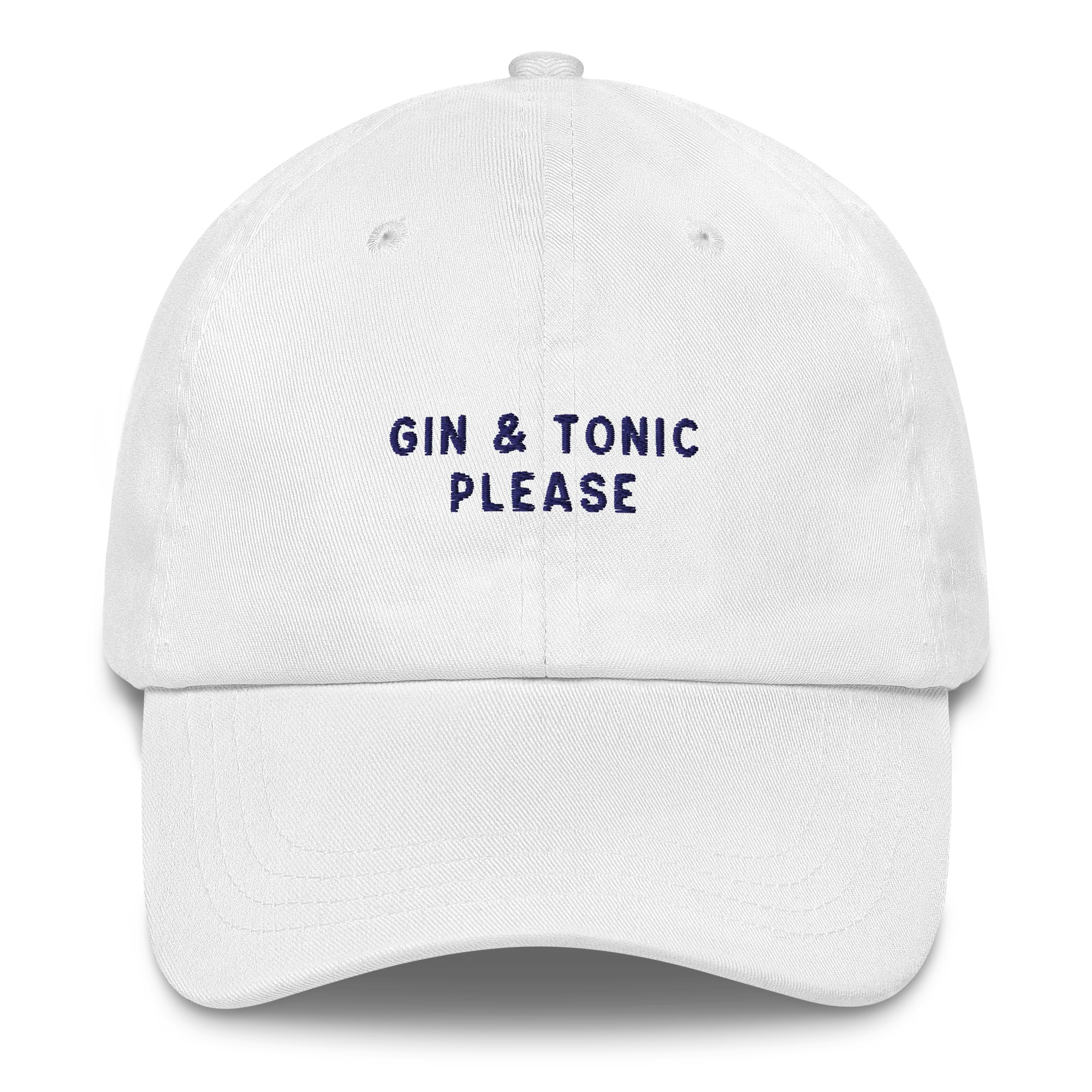Gin & Tonic Please Cocktail Embroidered Cap - Image 7
