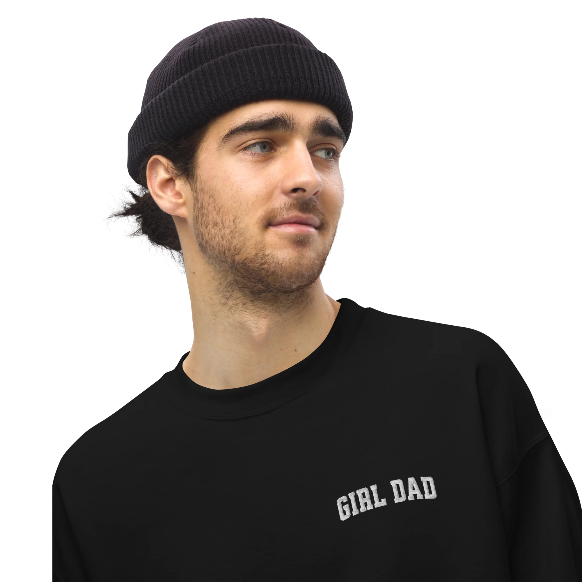 Girl Dad Embroidered Sweatshirt - Image 2