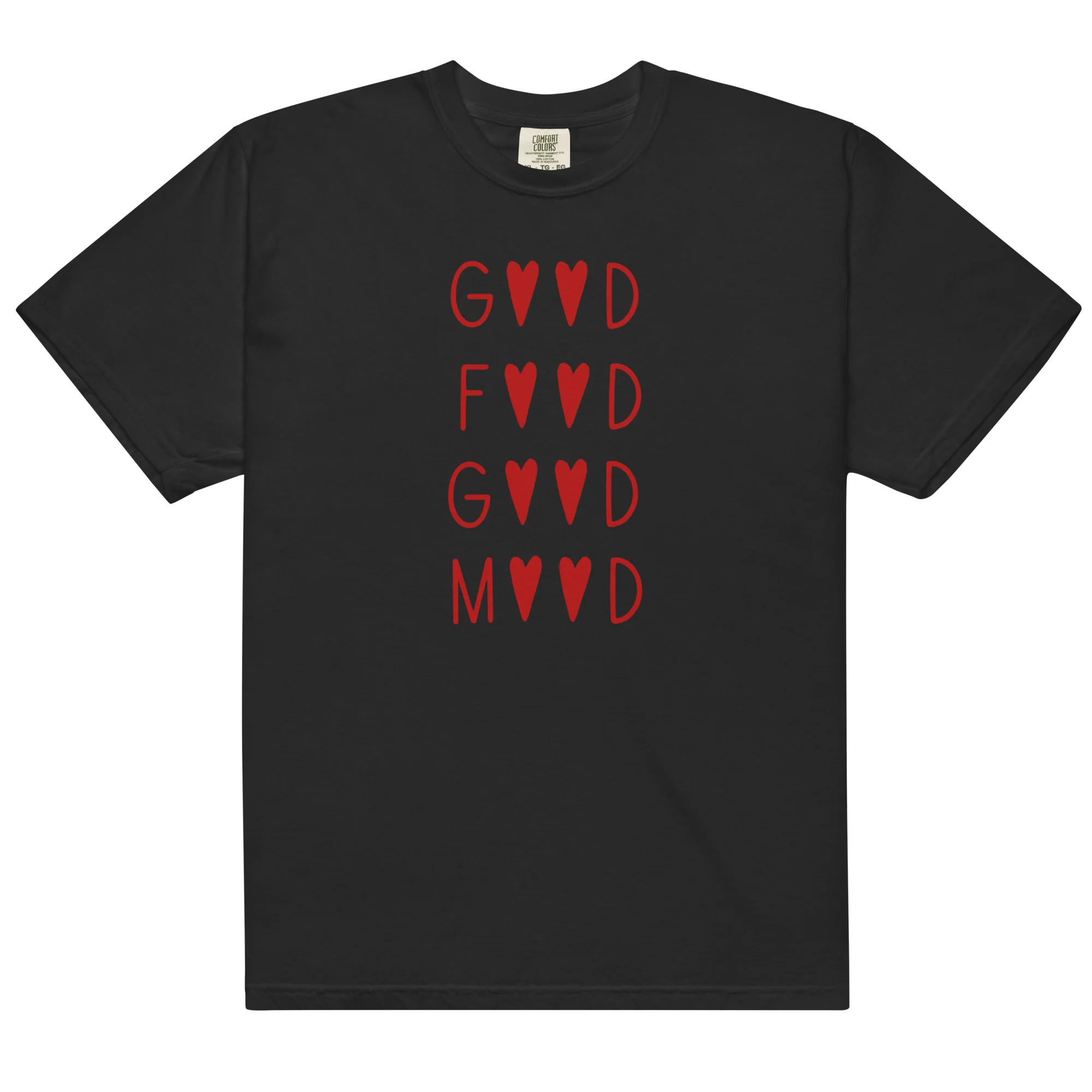 Good Food Good Mood Classic T-Shirt - Image 6