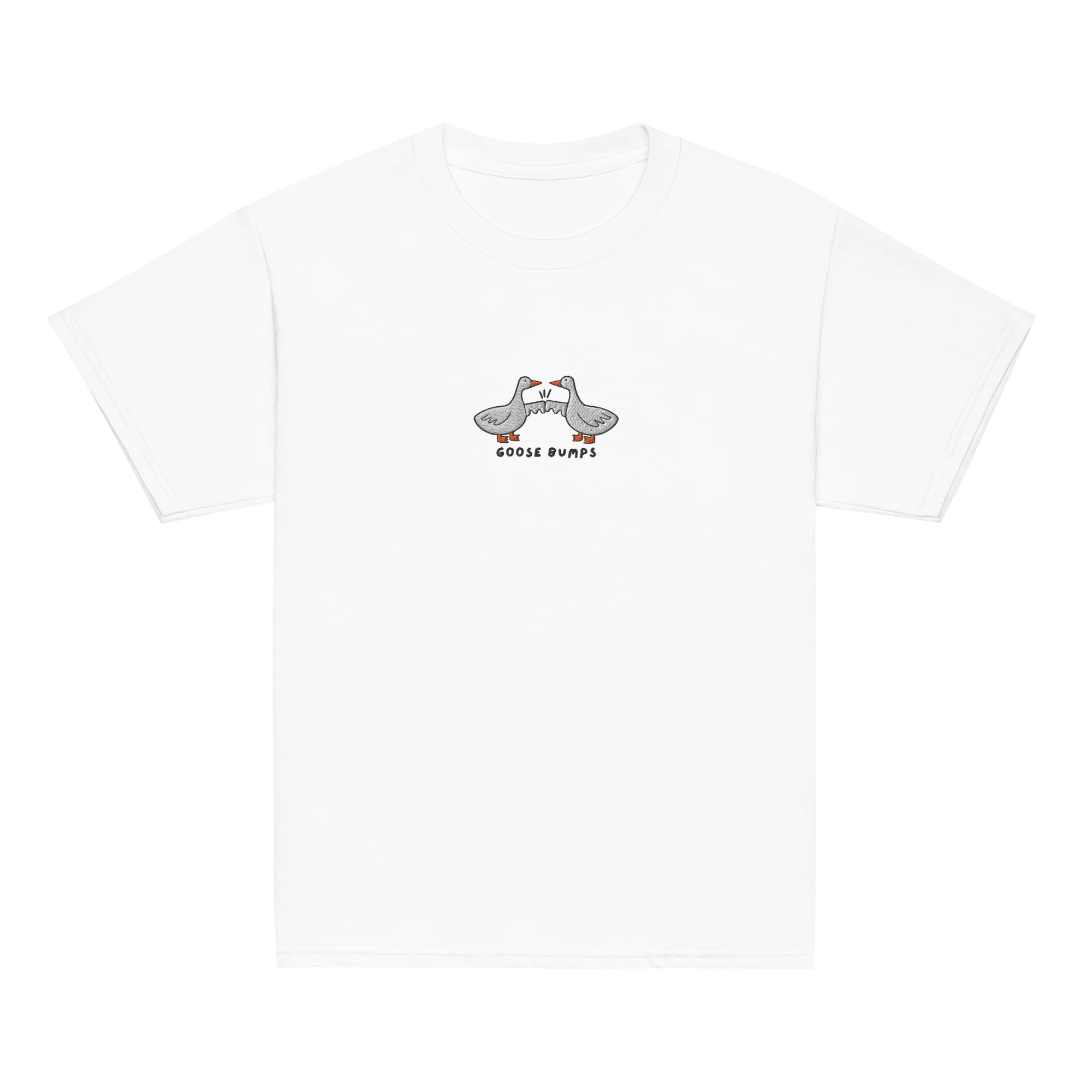 Goose Bumps Embroidered Baby Tee - Image 3