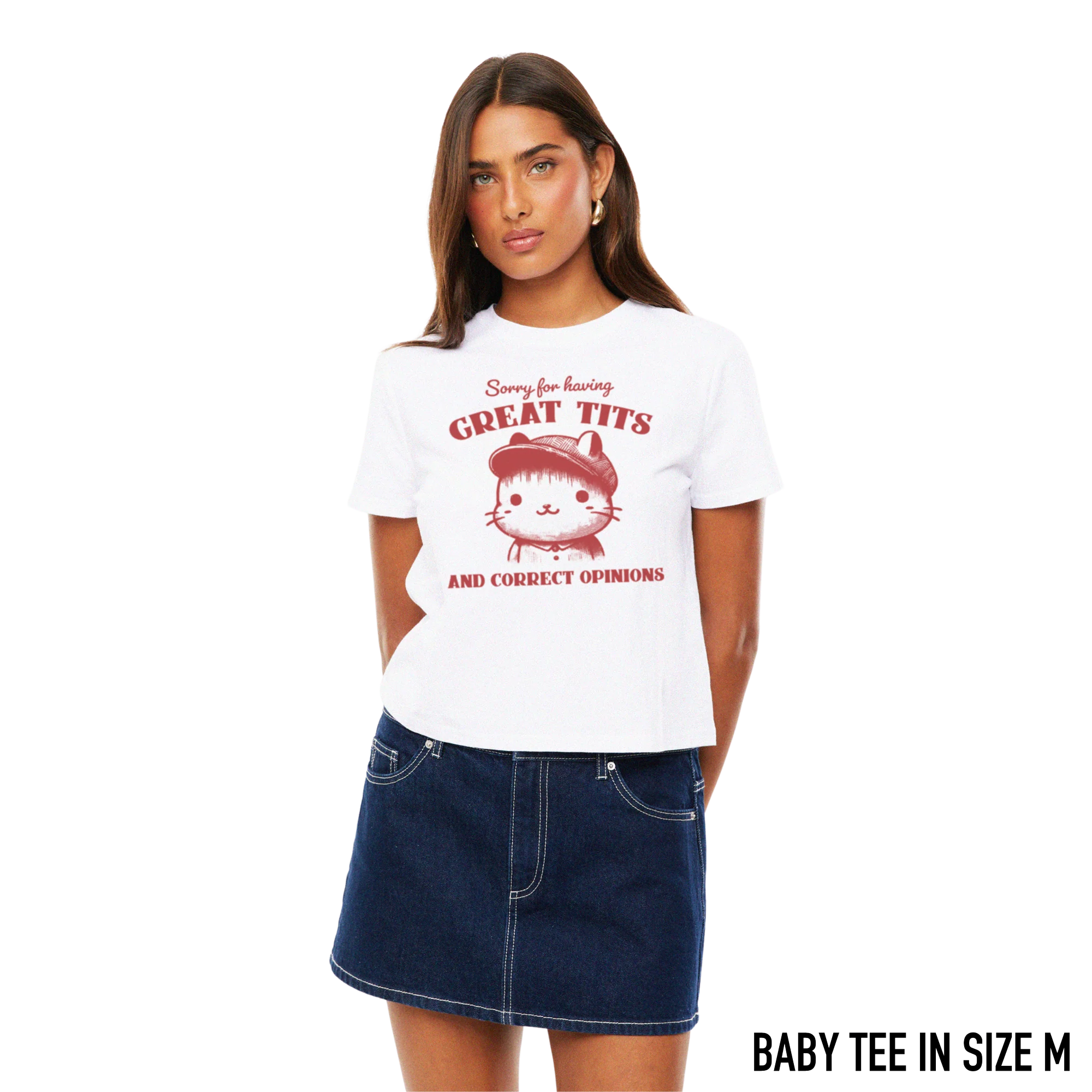 Great Tits Correct Opinions Baby Tee - Image 2