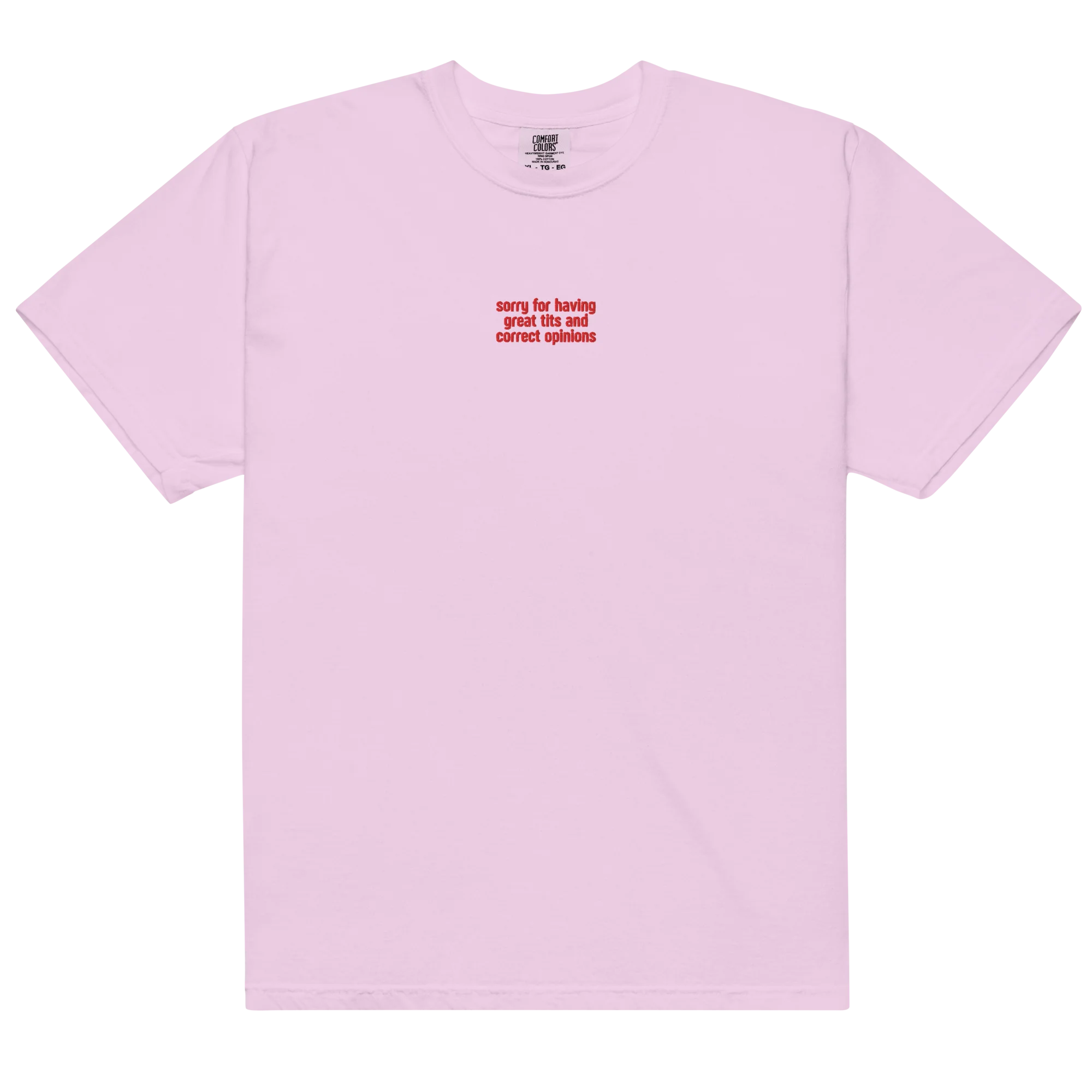 Great Tits Correct Opinions Embroidered Classic T-Shirt - Image 5