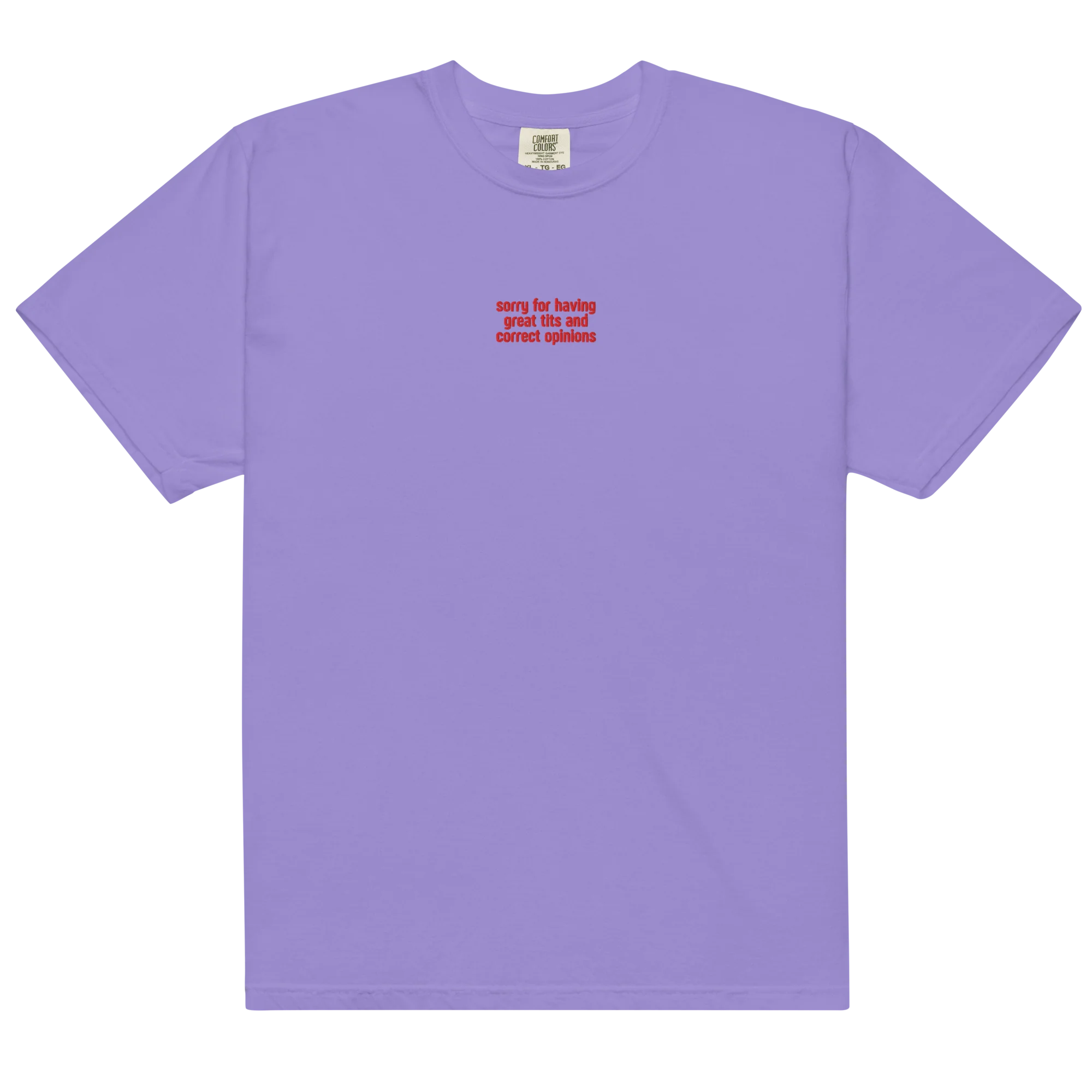 Great Tits Correct Opinions Embroidered Classic T-Shirt - Image 9