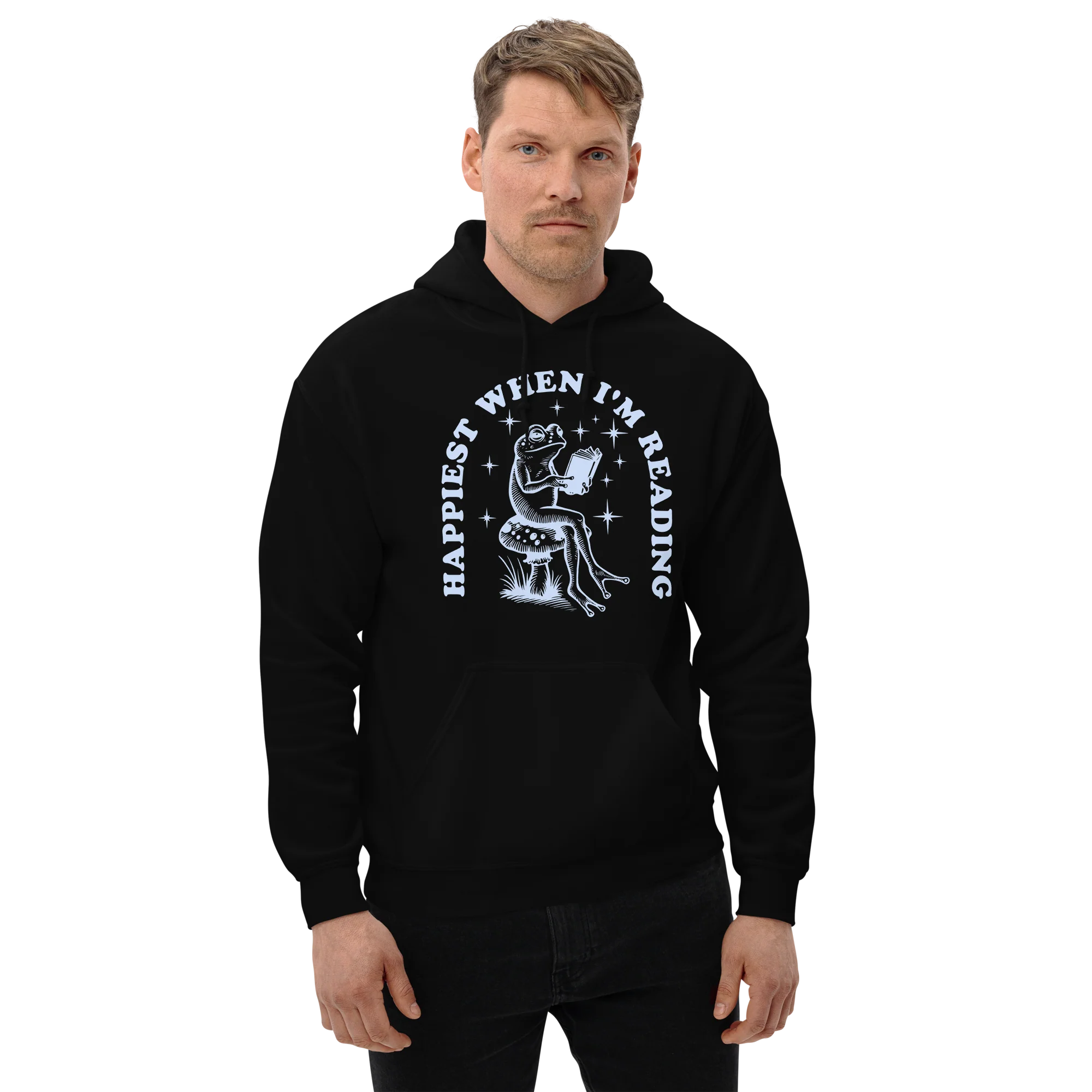 Happiest When I'm Reading Bookish Hoodie - Image 10