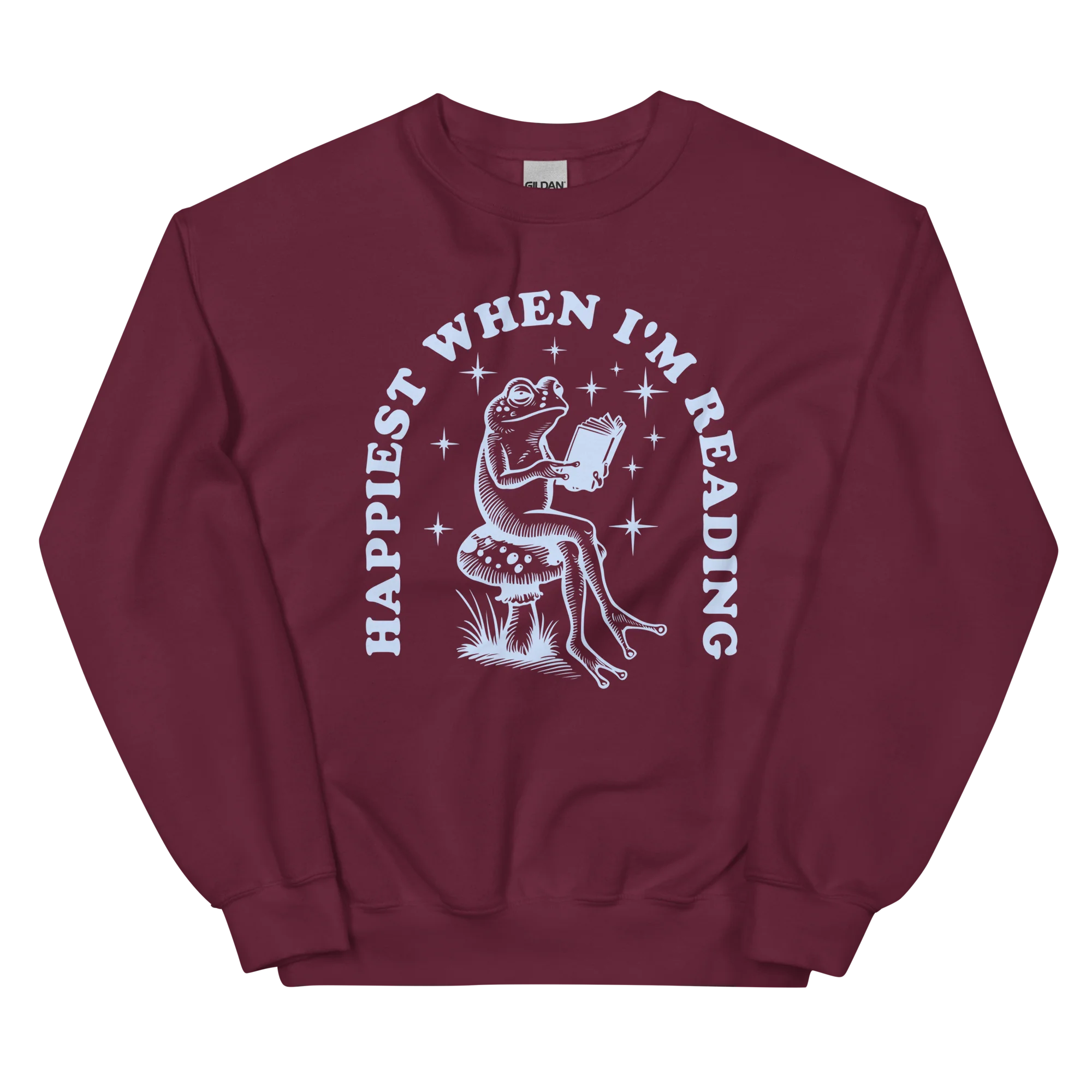 Happiest When I'm Reading Sweatshirt - Image 10