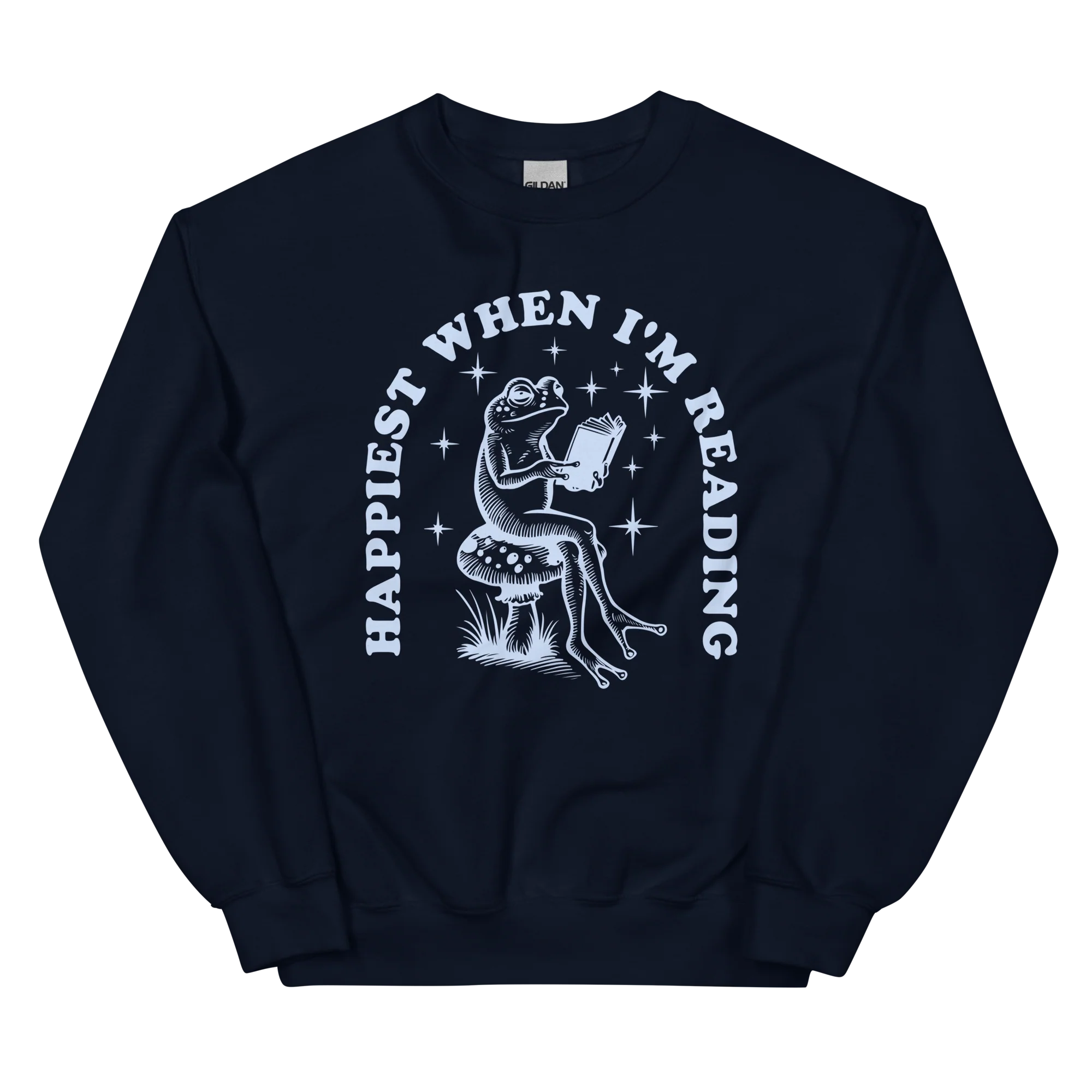 Happiest When I'm Reading Sweatshirt - Image 11