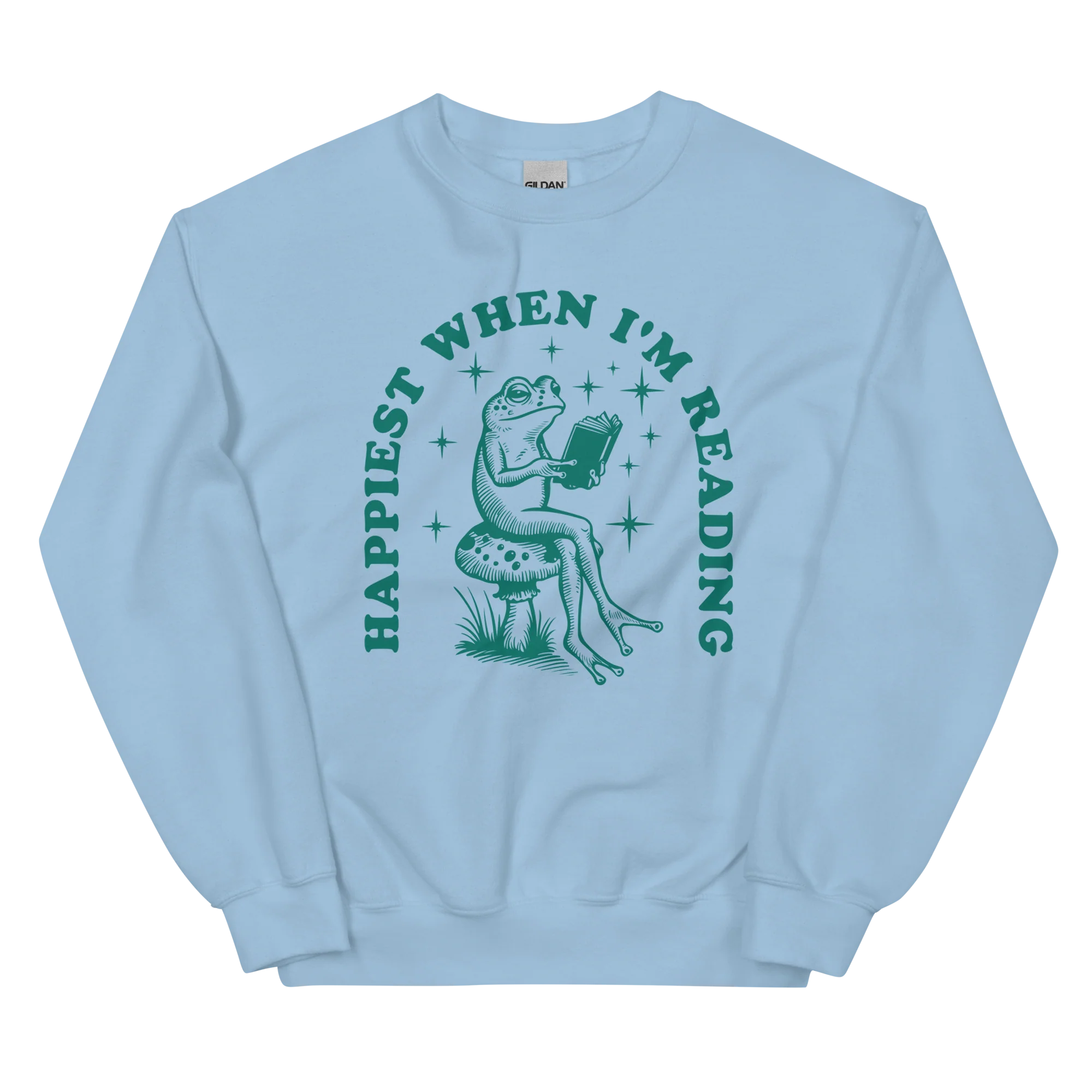Happiest When I'm Reading Sweatshirt - Image 3
