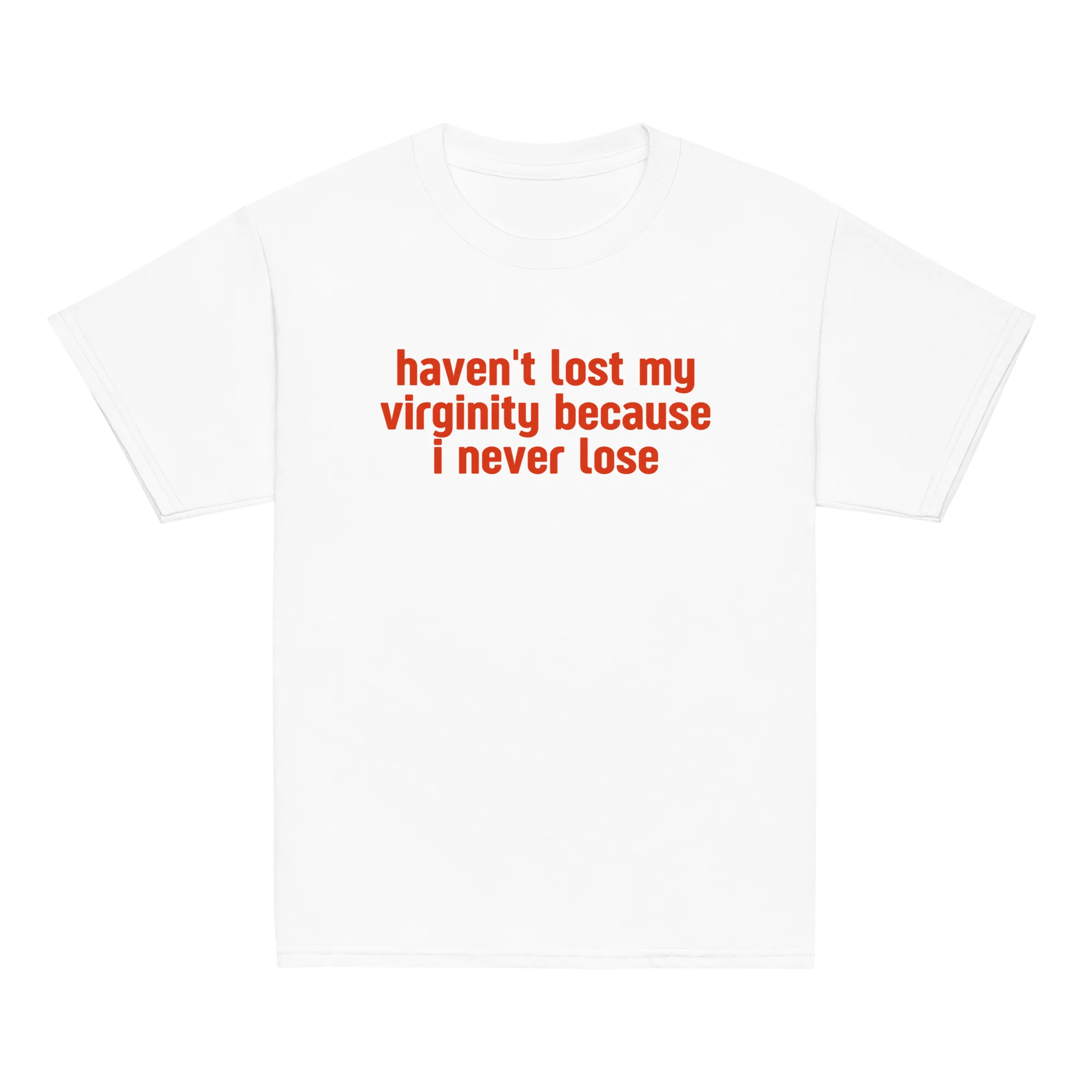 Haven't Lost My Virginity Baby Tee