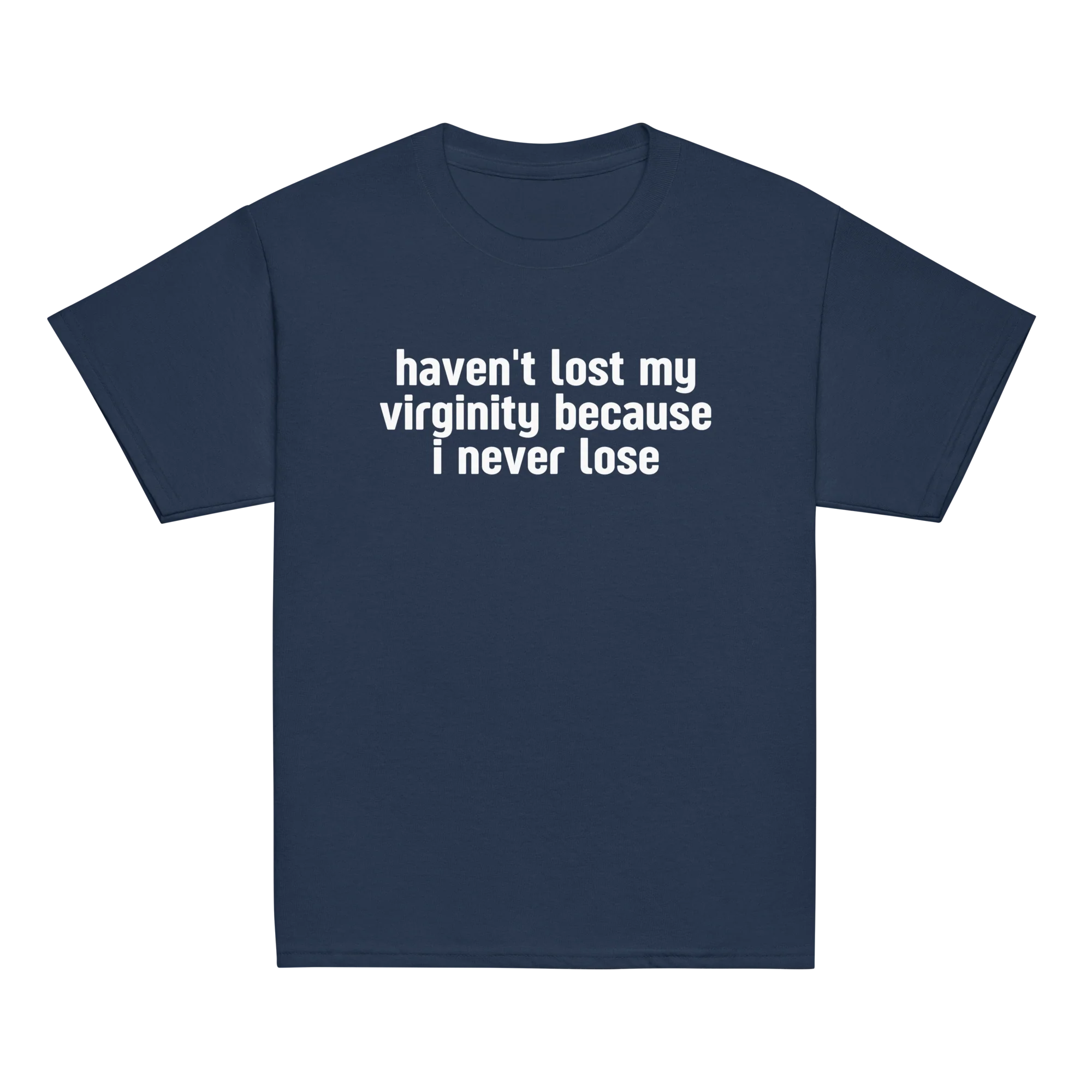 Haven't Lost My Virginity Baby Tee - Image 9