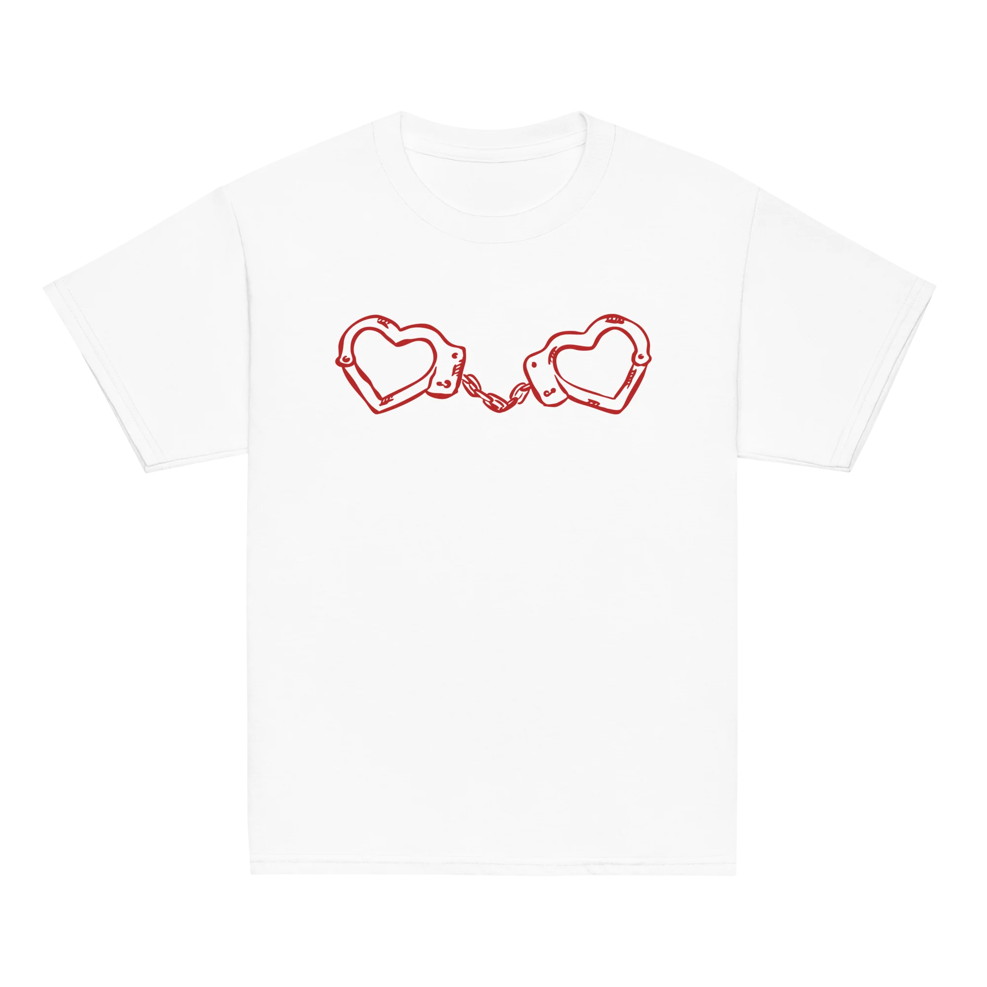 Heart Handcuffs Baby Tee - Image 3
