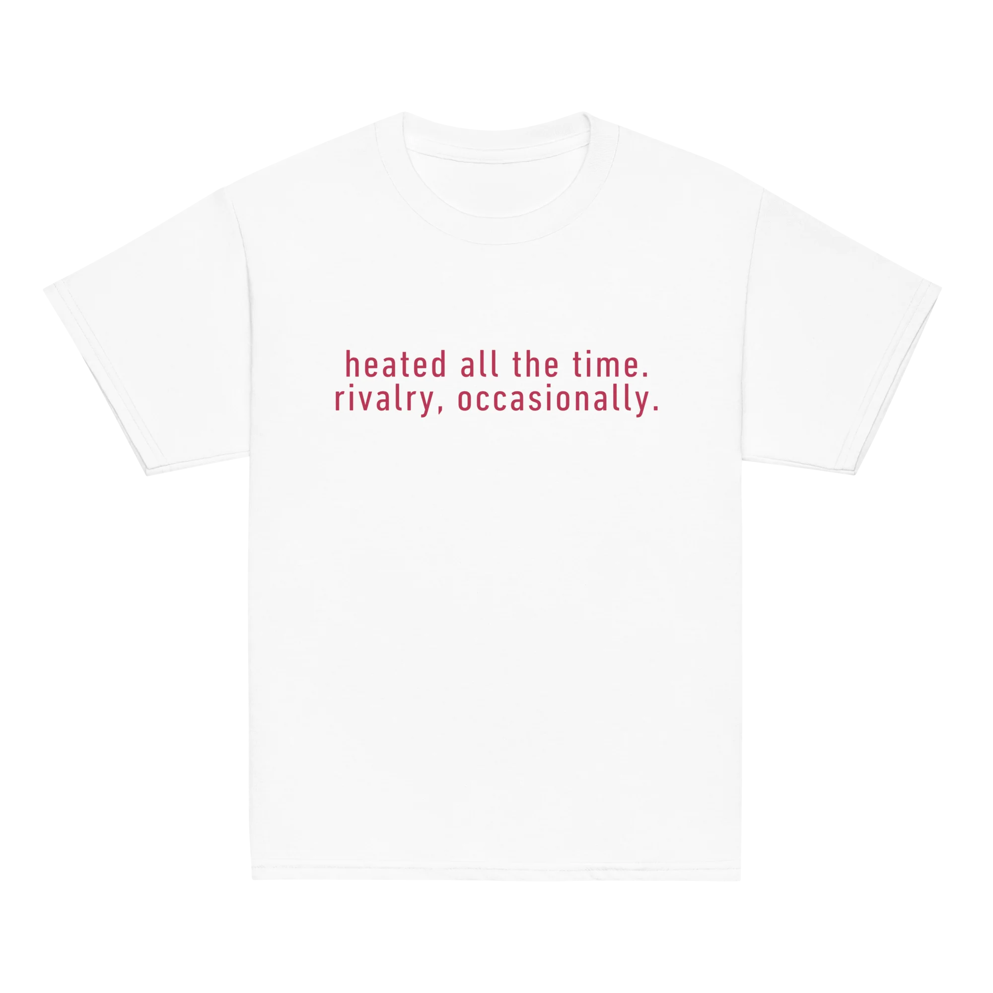 Heated All The Time Rivalry Occasionally Baby Tee - Image 5