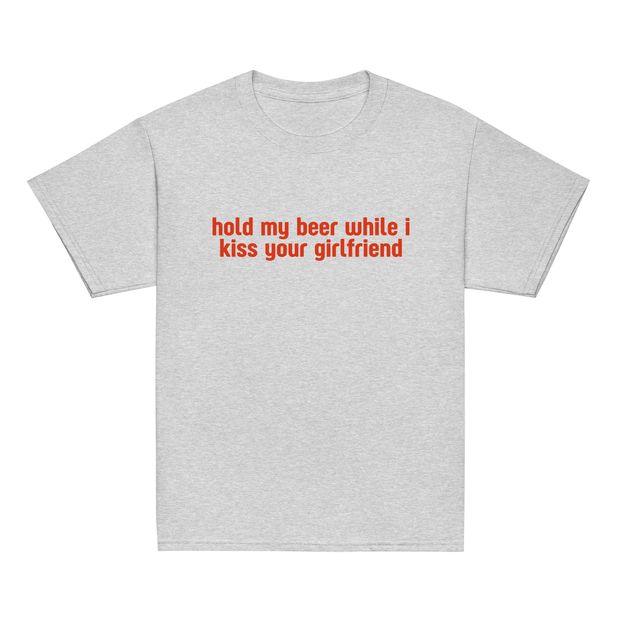 Hold My Beer While Kiss Your Girlfriend Baby Tee - Image 9