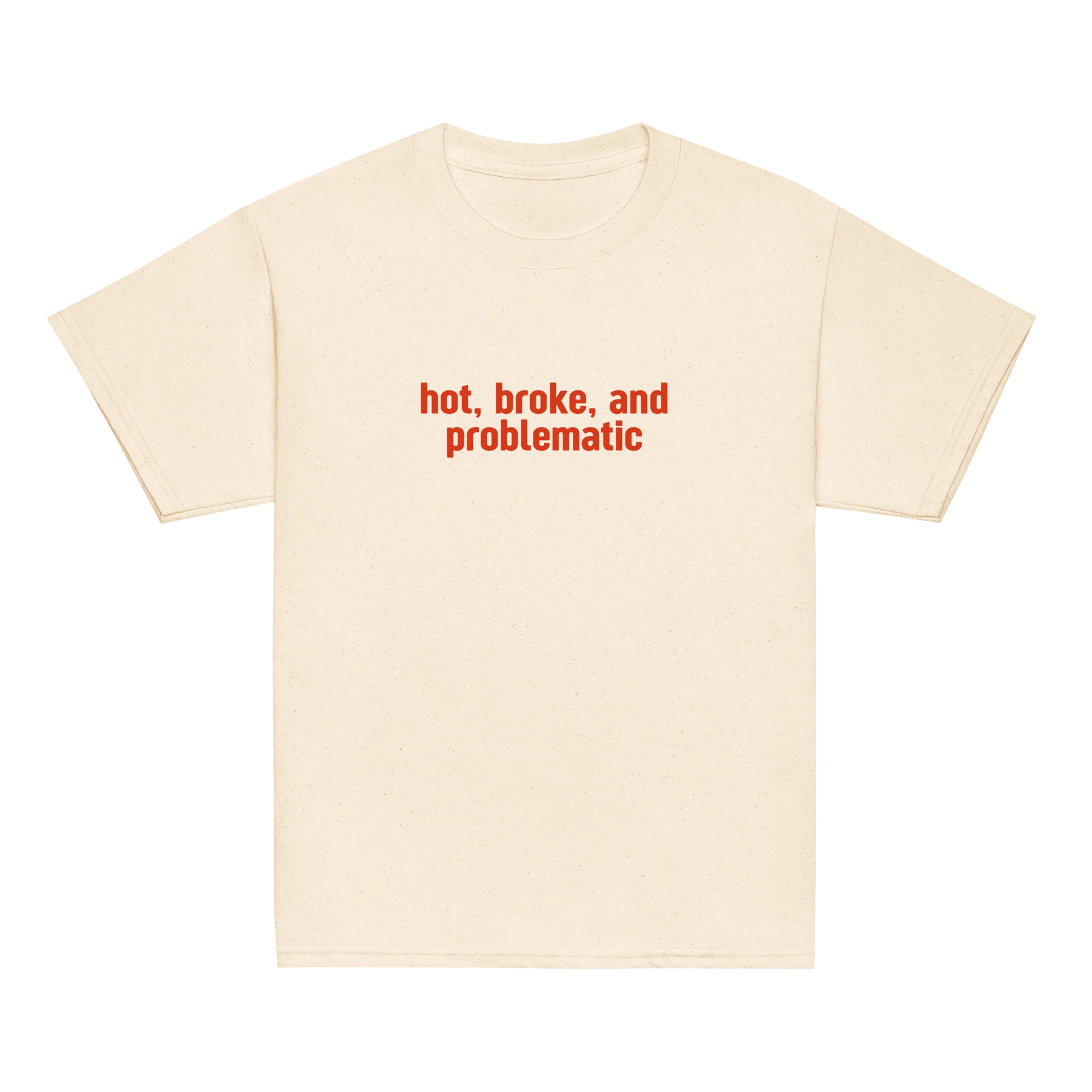 Hot, Broke, and Problematic Baby Tee - Image 5