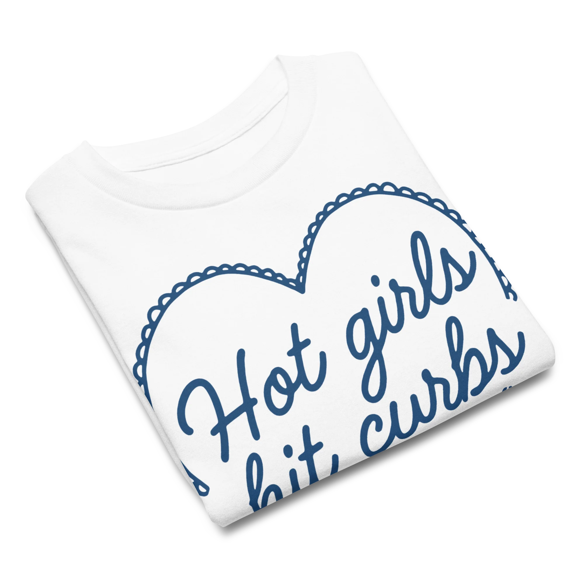 Hot Girls Hit Curbs Baby Tee - Image 4