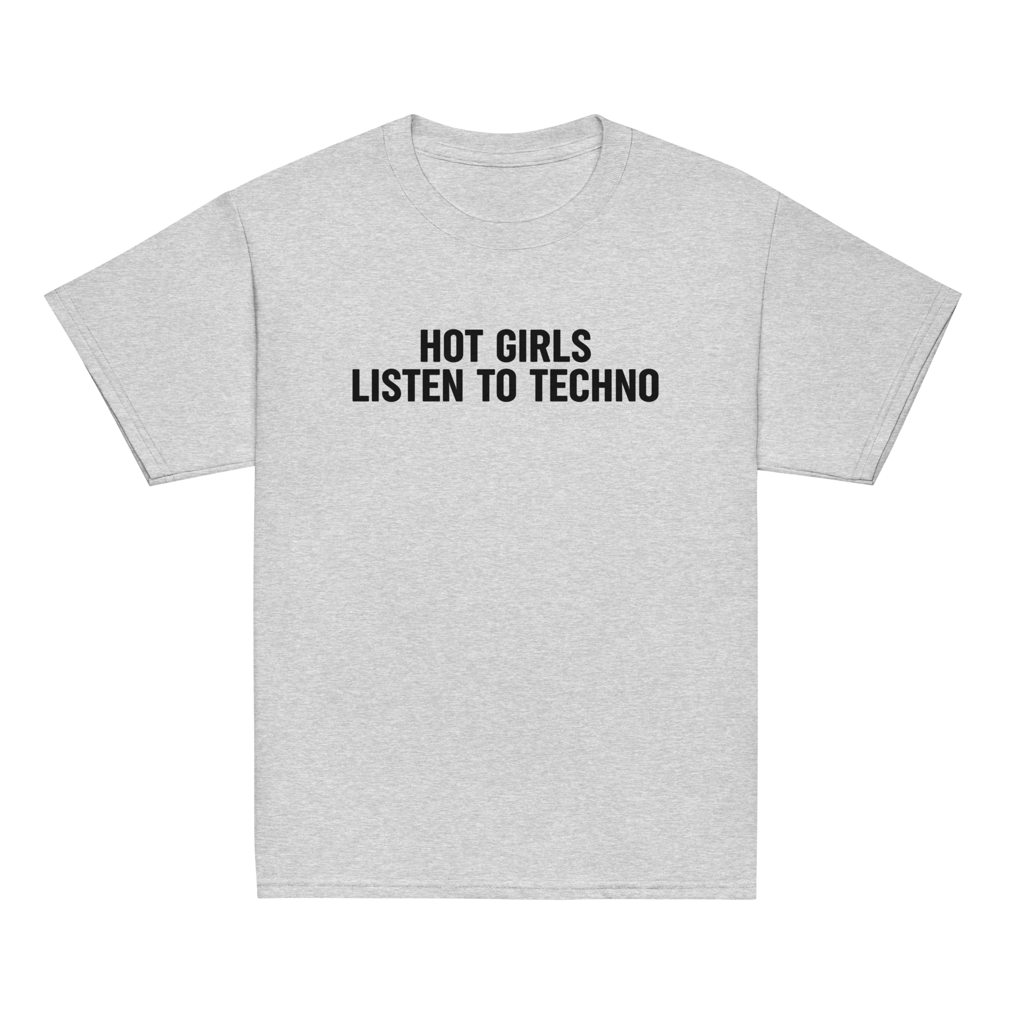Hot Girls Listen to Techno Baby Tee - Image 7