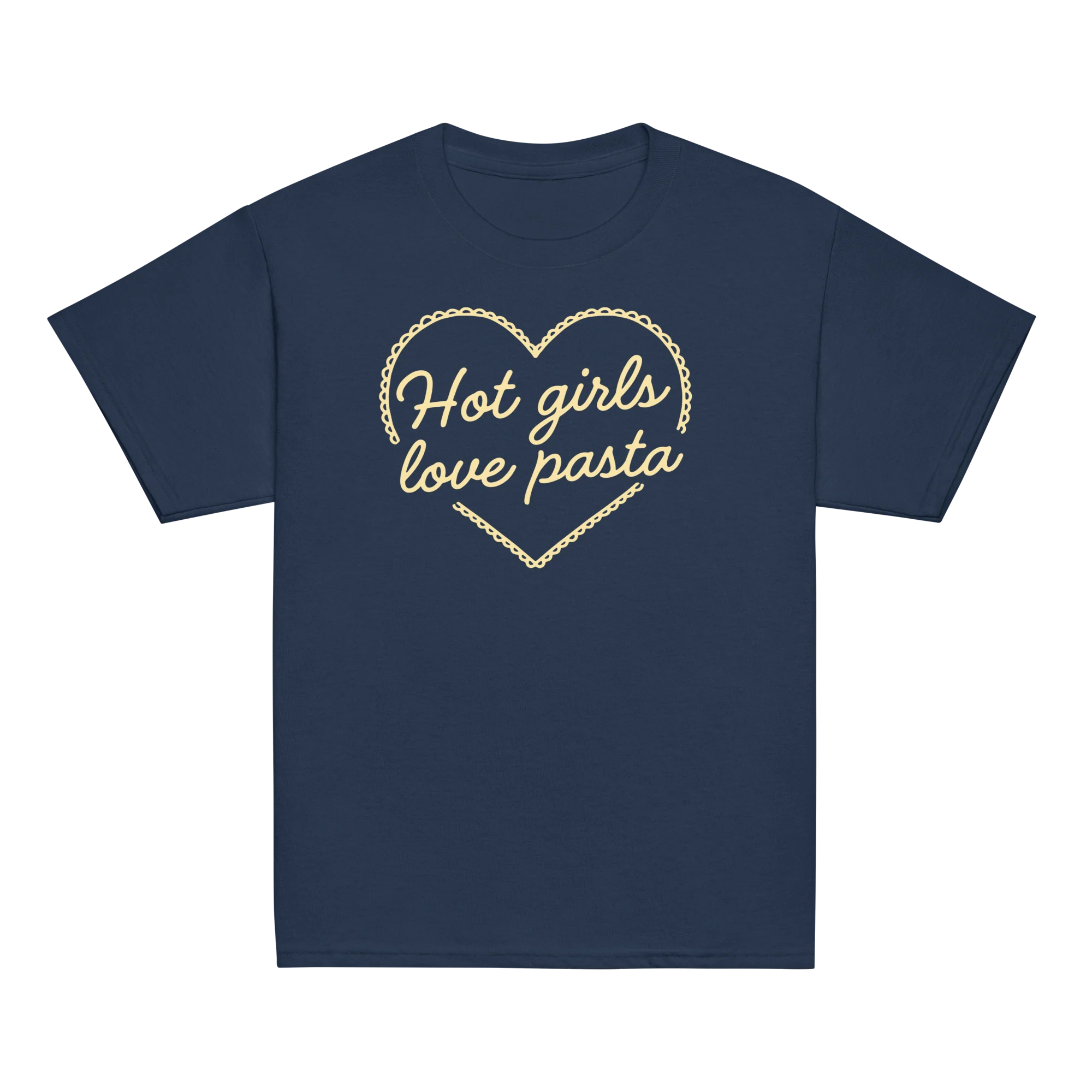 Hot Girls Love Pasta Baby Tee
