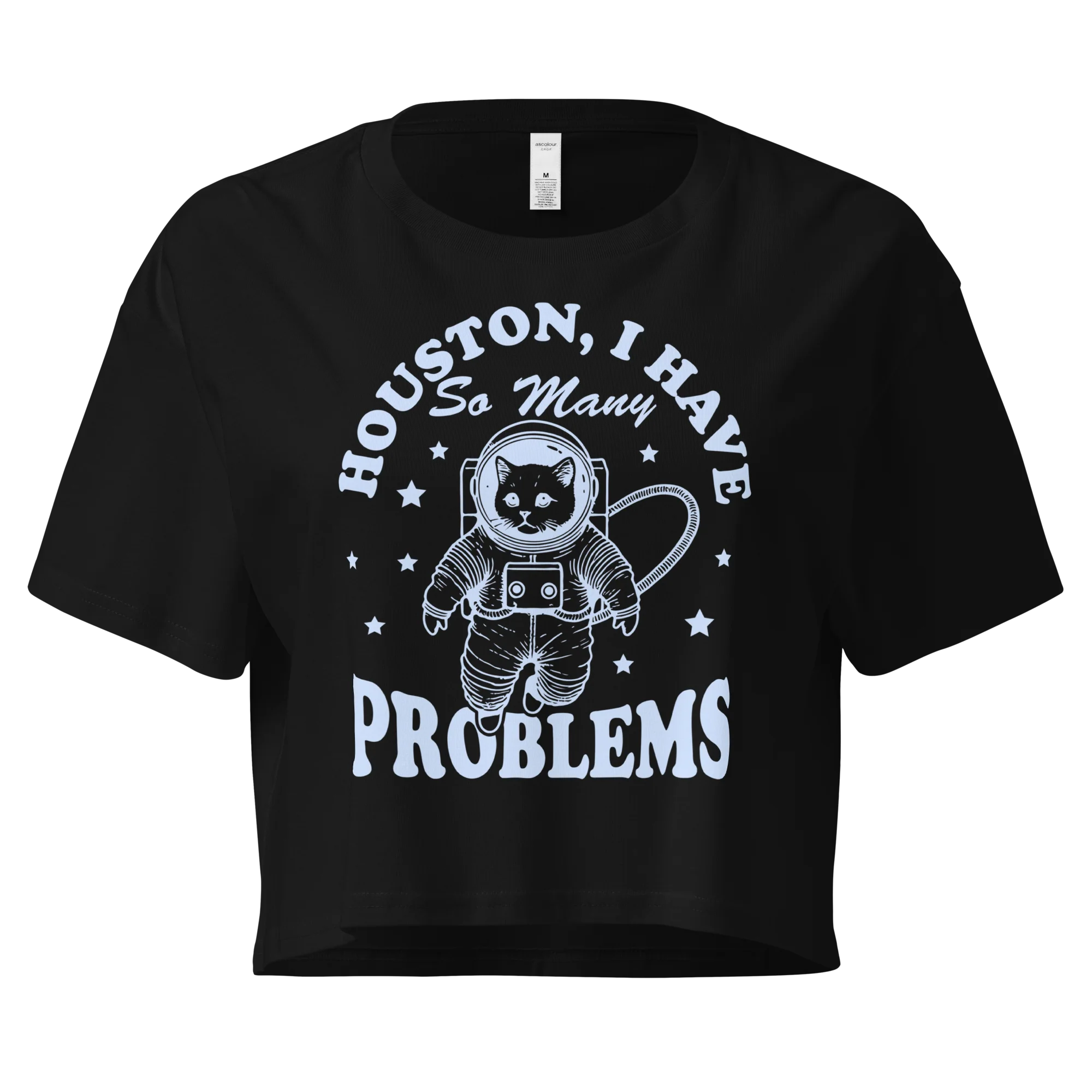 Houston I Have So Many Problems Crop Tee - Image 6