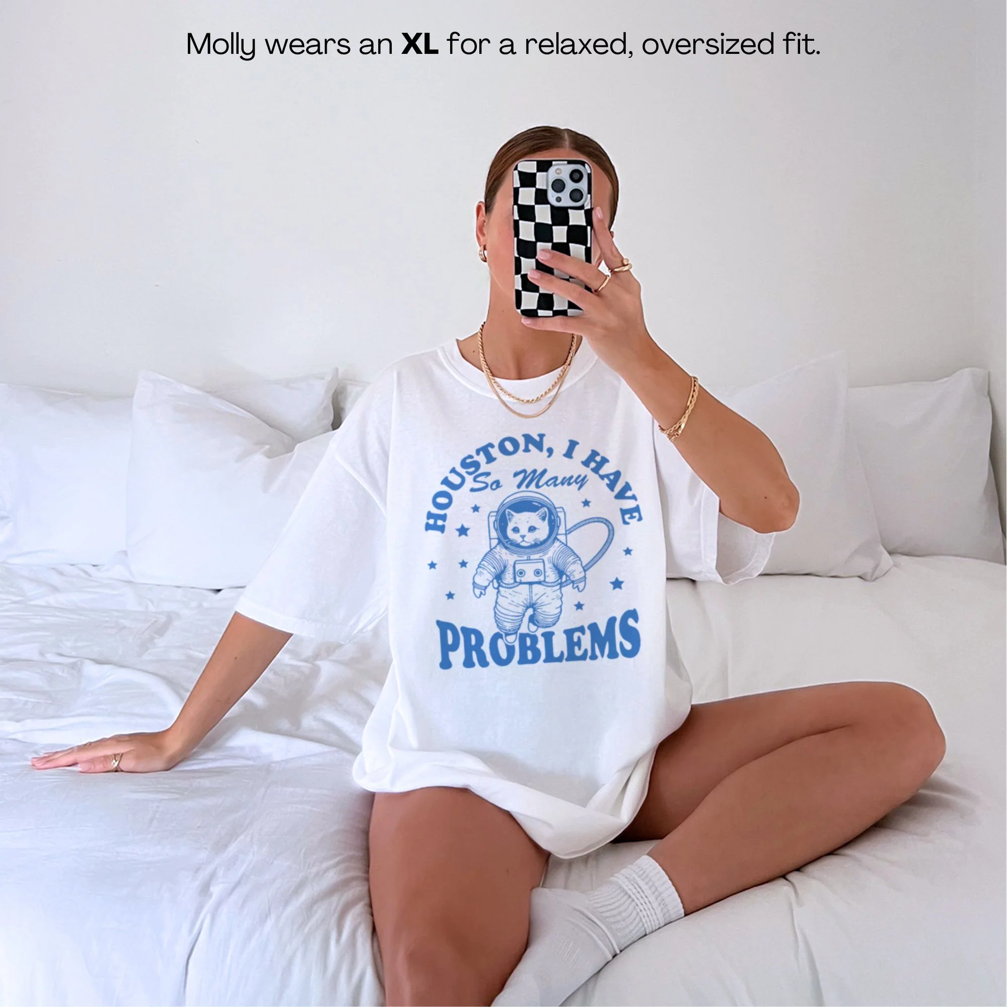 Houston I Have So Many Problems Classic T-Shirt - Image 2