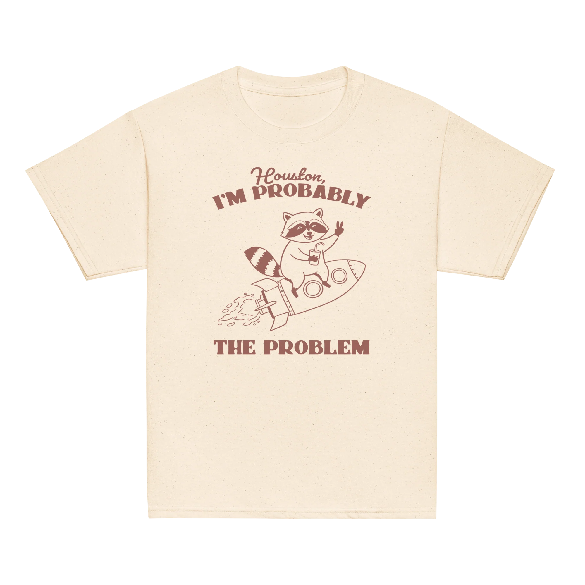 Houston I'm Probably The Problem Baby Tee - Image 9