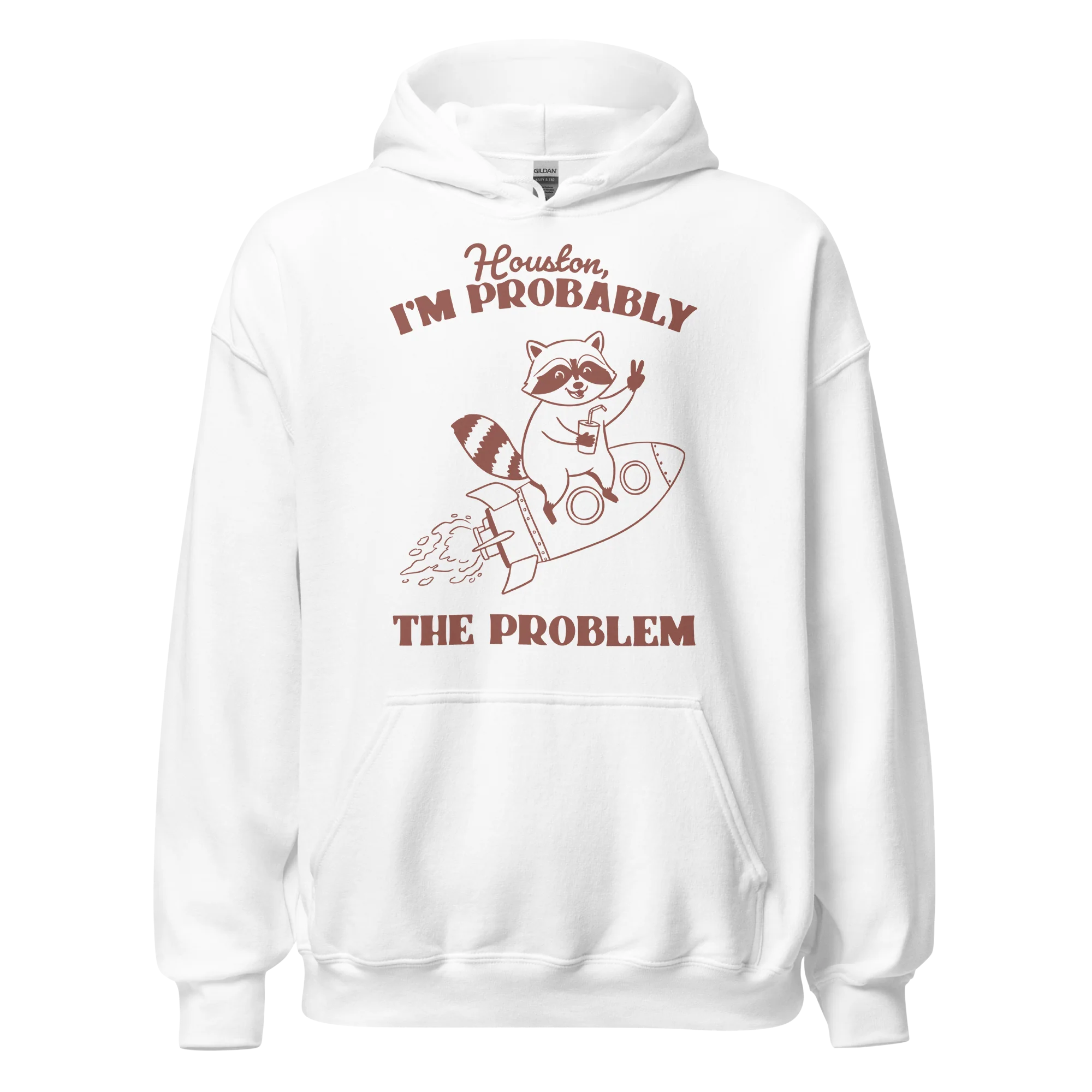 Houston I'm Probably The Problem Hoodie - Image 3
