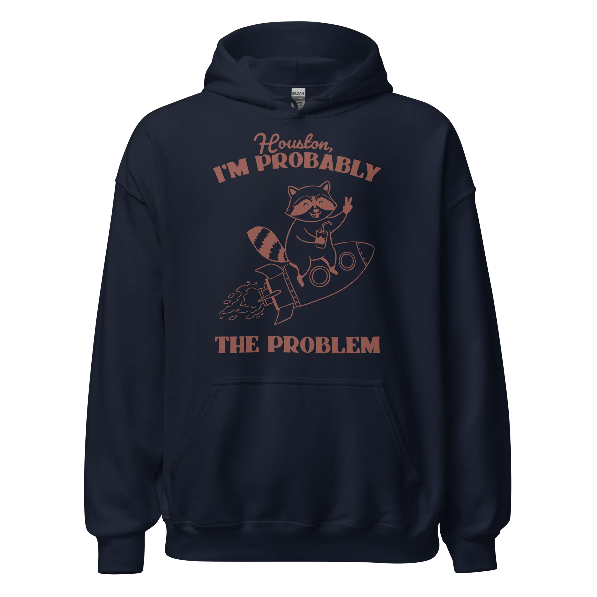 Houston I'm Probably The Problem Hoodie - Image 4