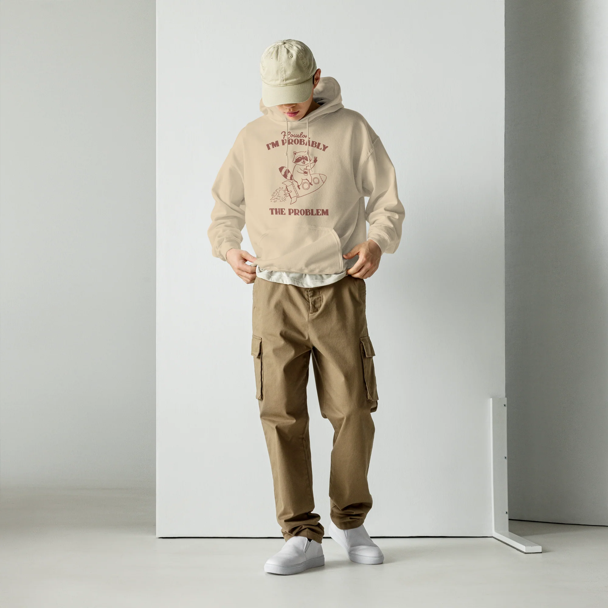 Houston I'm Probably The Problem Hoodie - Image 9