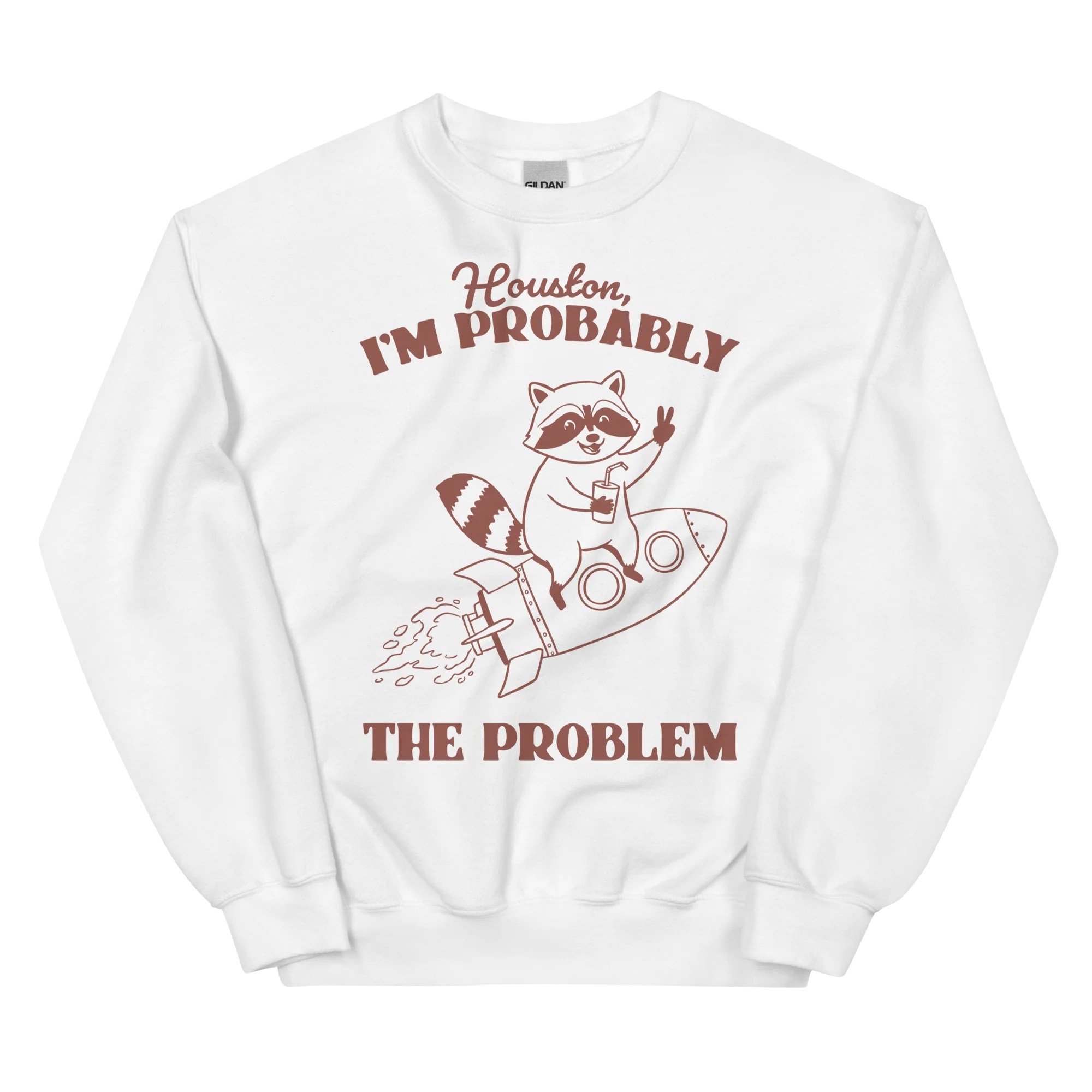 Houston I'm Probably The Problem Sweatshirt - Image 3