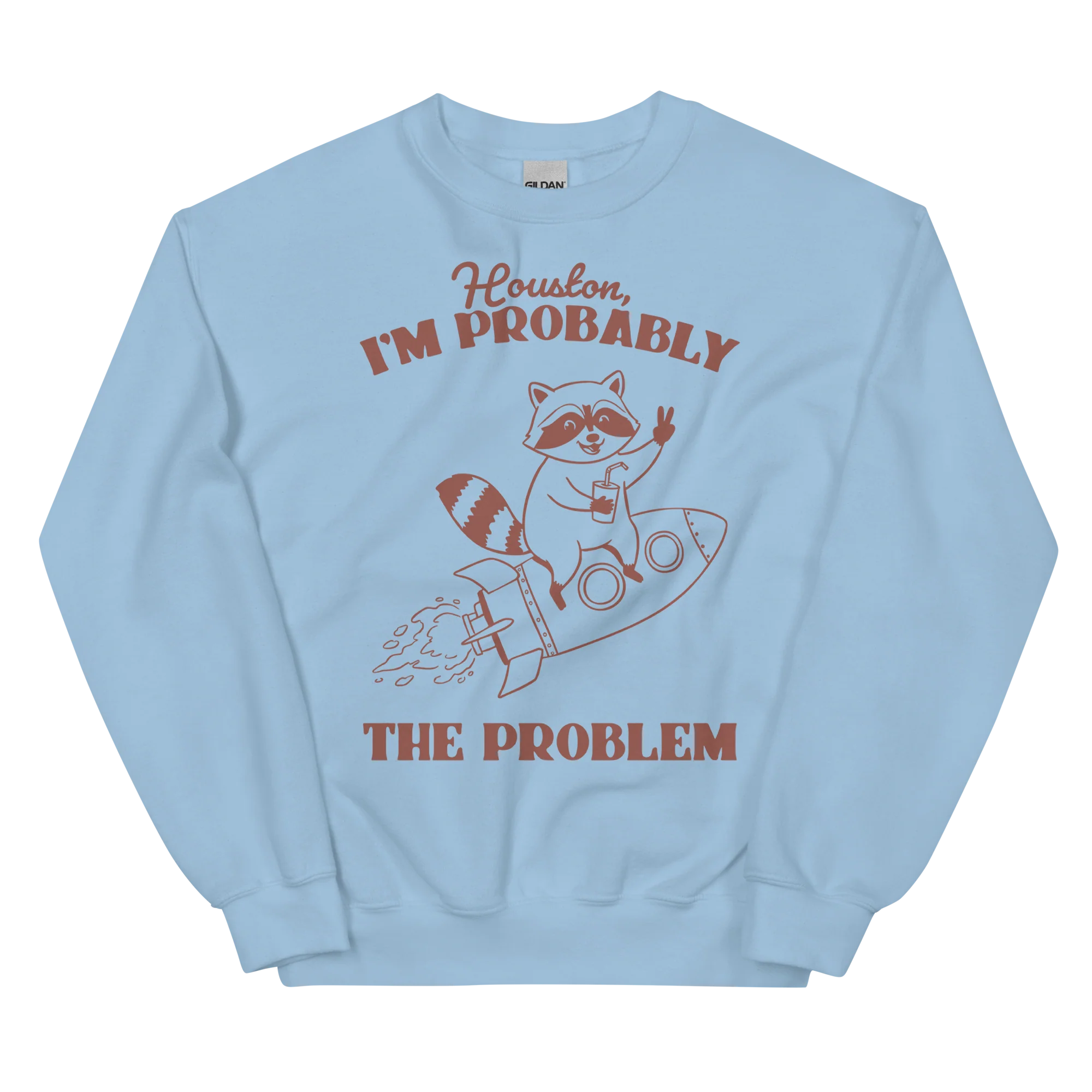Houston I'm Probably The Problem Sweatshirt - Image 5
