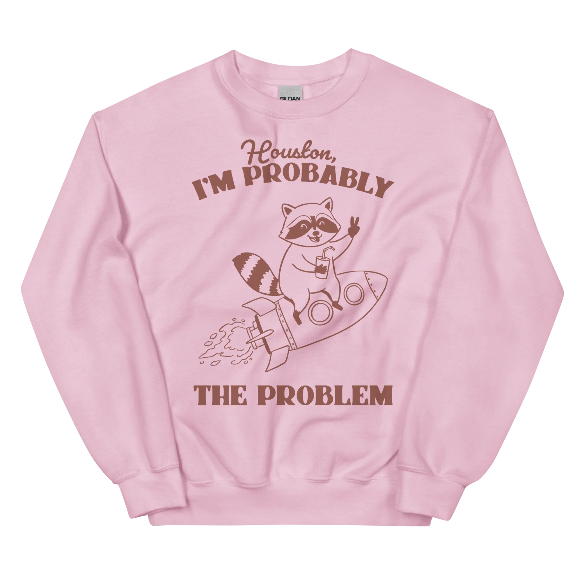 Houston I'm Probably The Problem Sweatshirt - Image 6