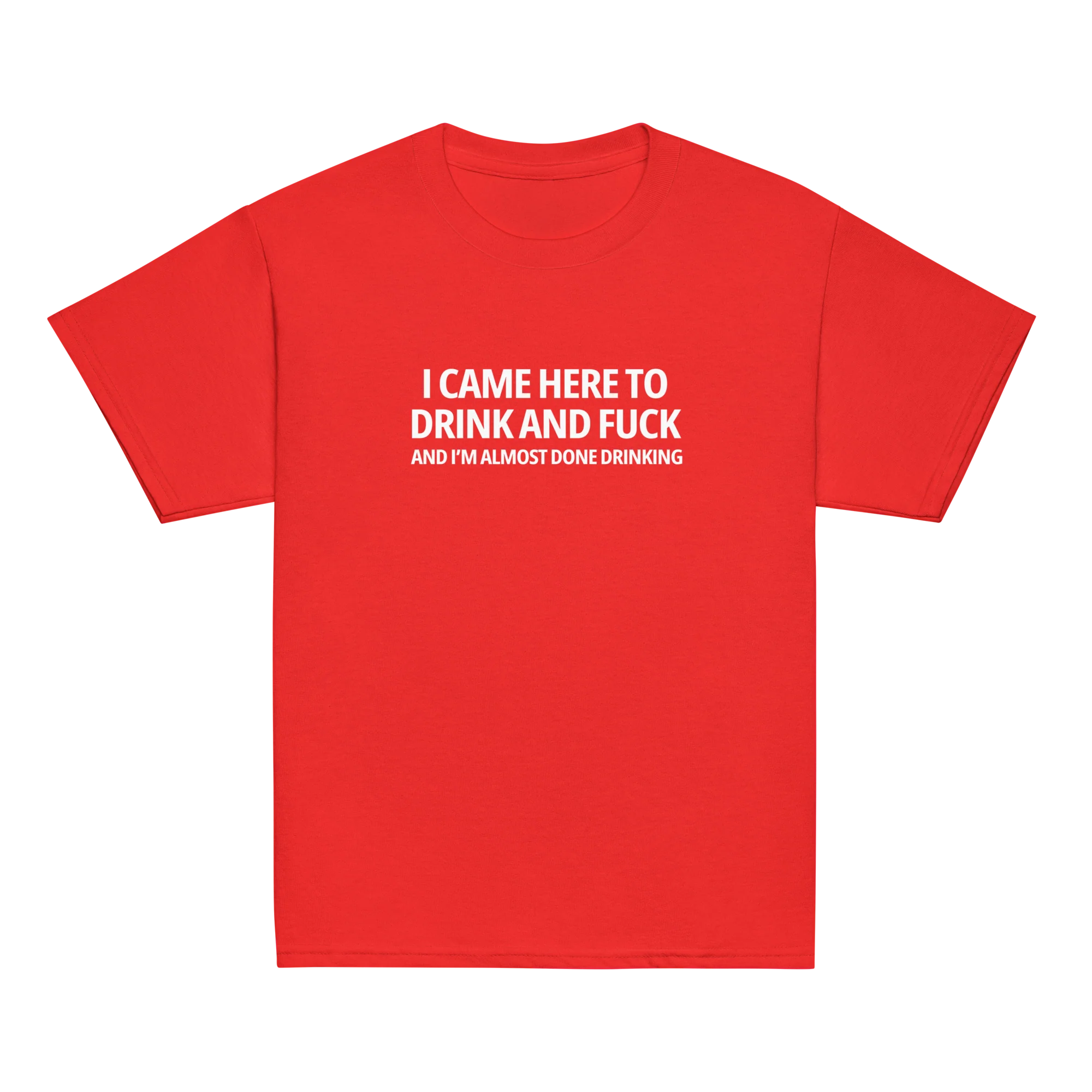 I Came Here to Drink Almost Done Drinking Baby Tee - Image 8