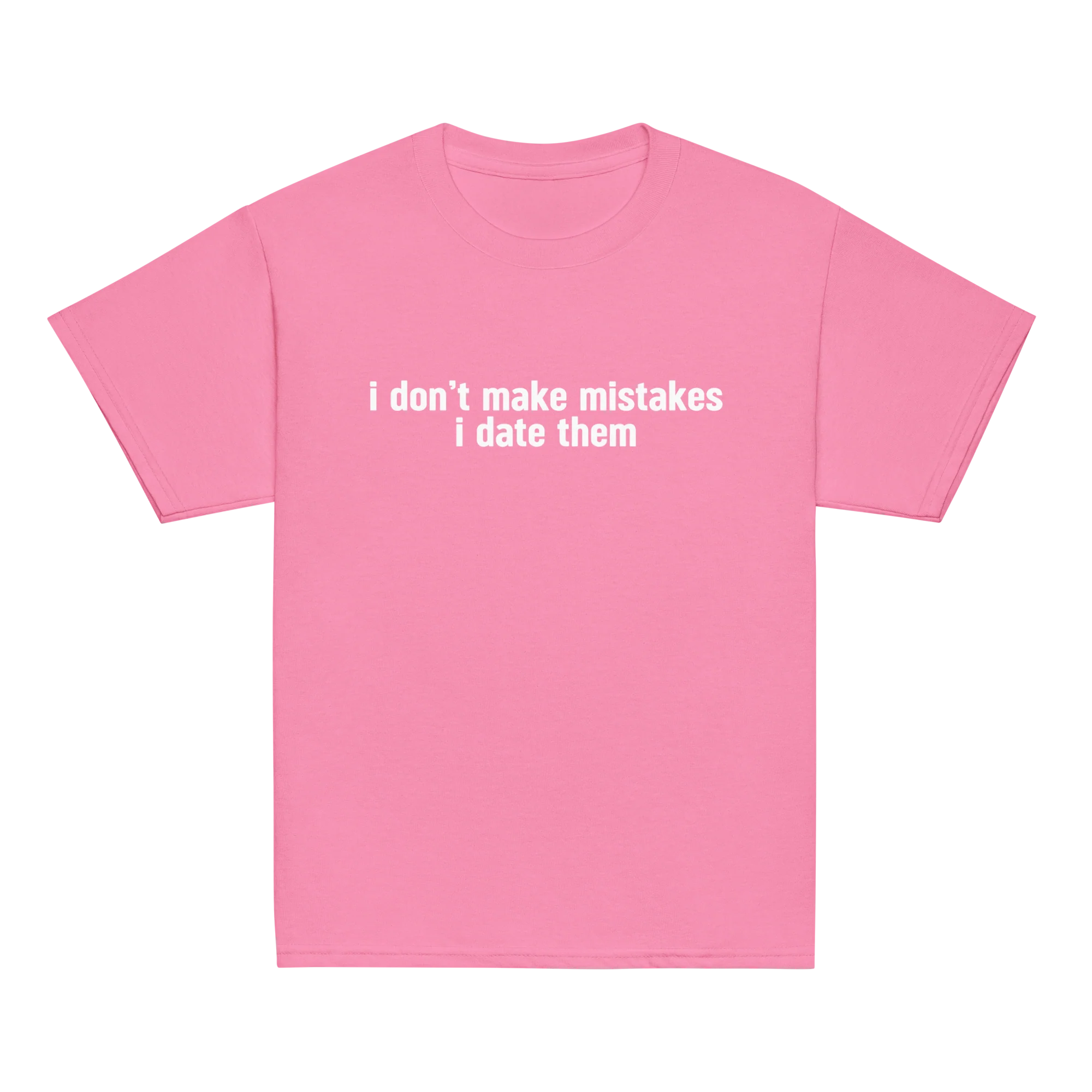 I Don't Make Mistakes I Date Them Baby Tee - Image 4
