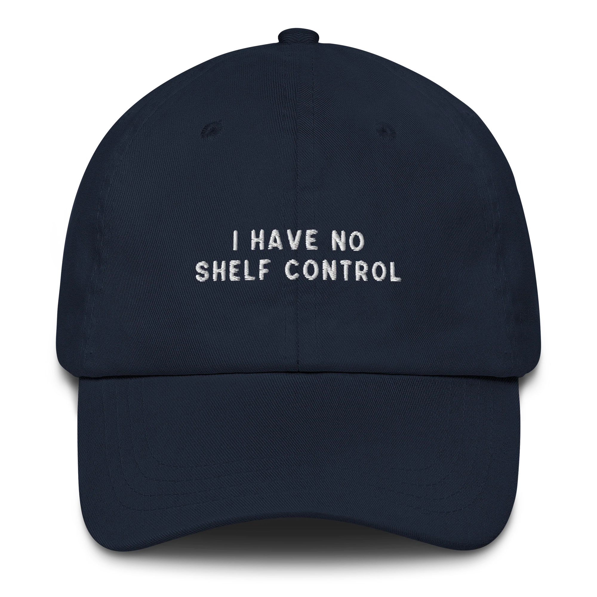 I Have No Shelf Control Embroidered Cap - Image 6