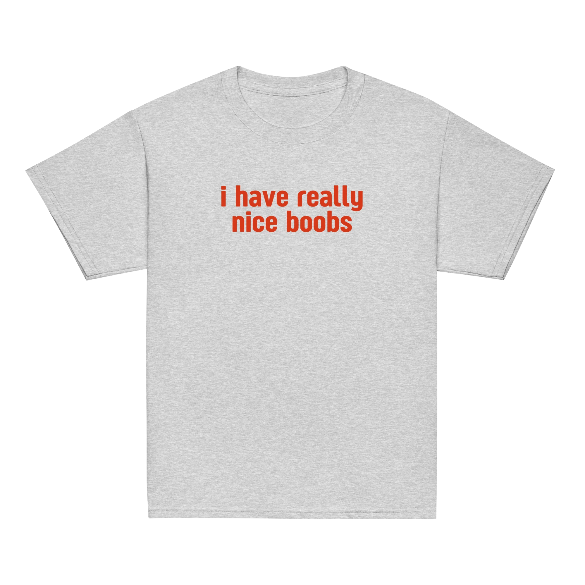 I Have Really Nice Boobs Baby Tee