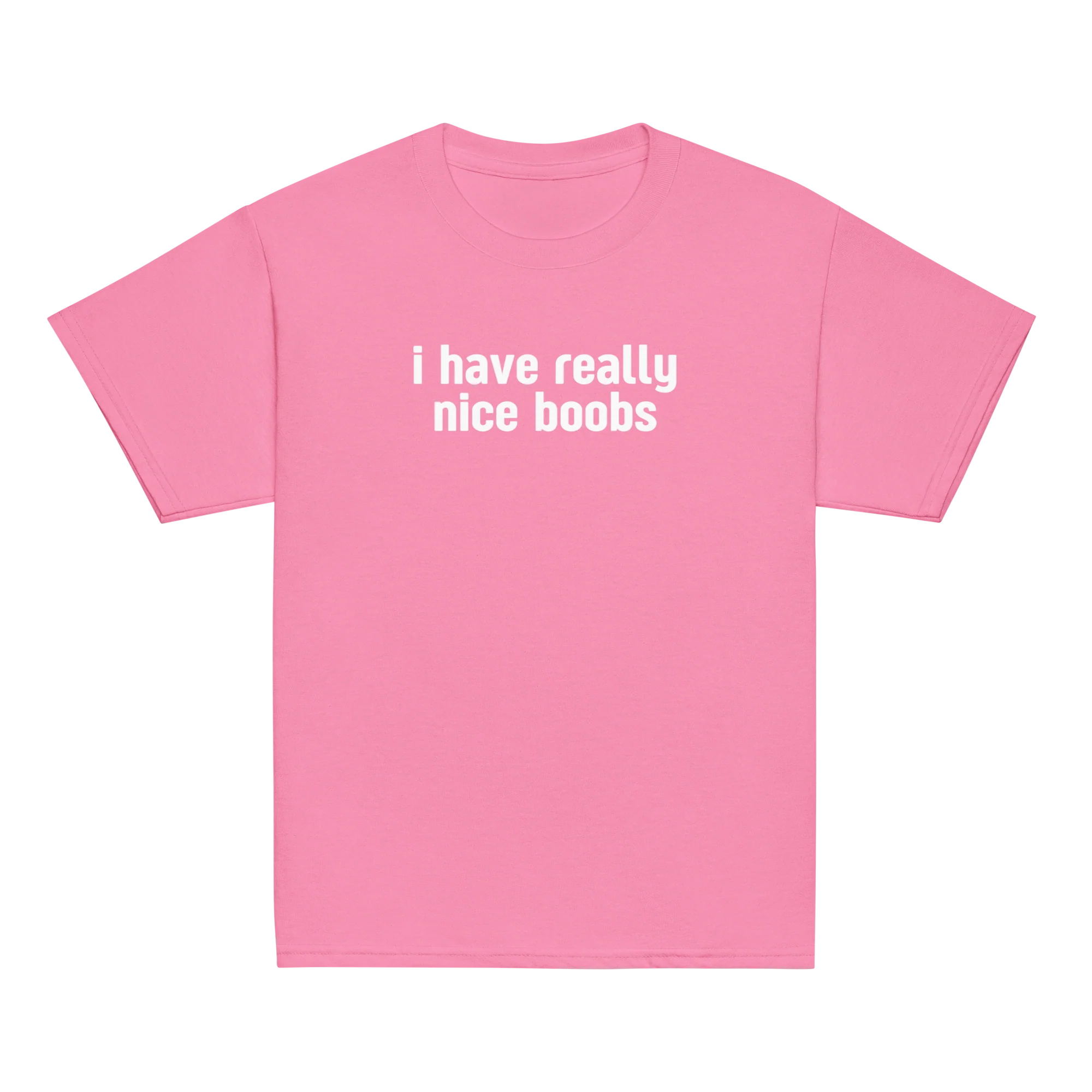 I Have Really Nice Boobs Baby Tee - Image 6